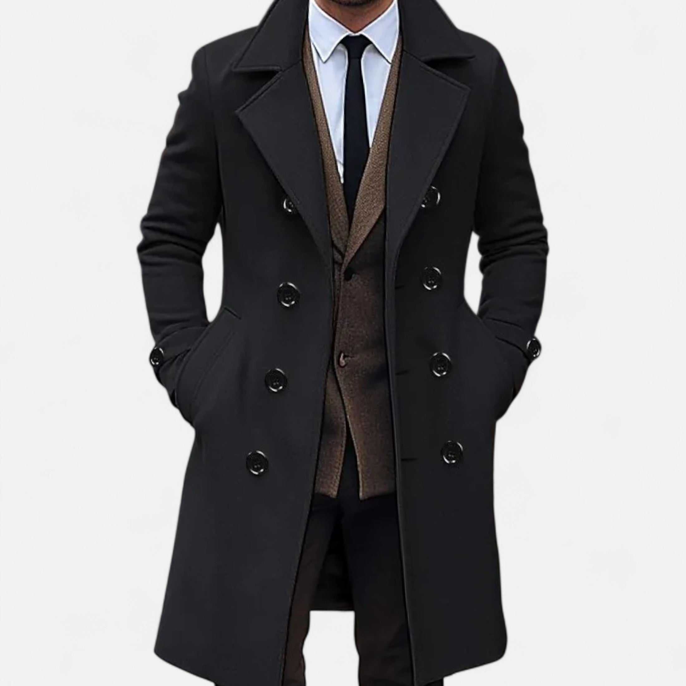 Eliaro Moda | Casaco Homem Inverno Dupla Abotoadura