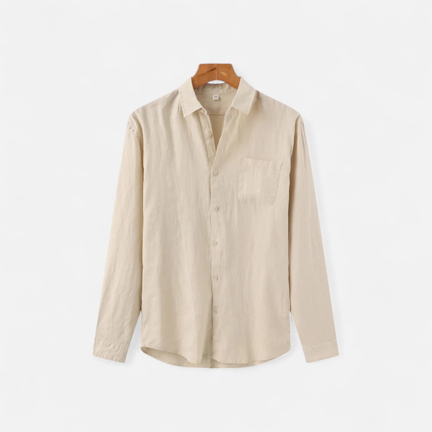 Eliaro Moda | Camisa de Linho para Homem de Manga Comprida – Elegância Atemporal, Conforto Natural