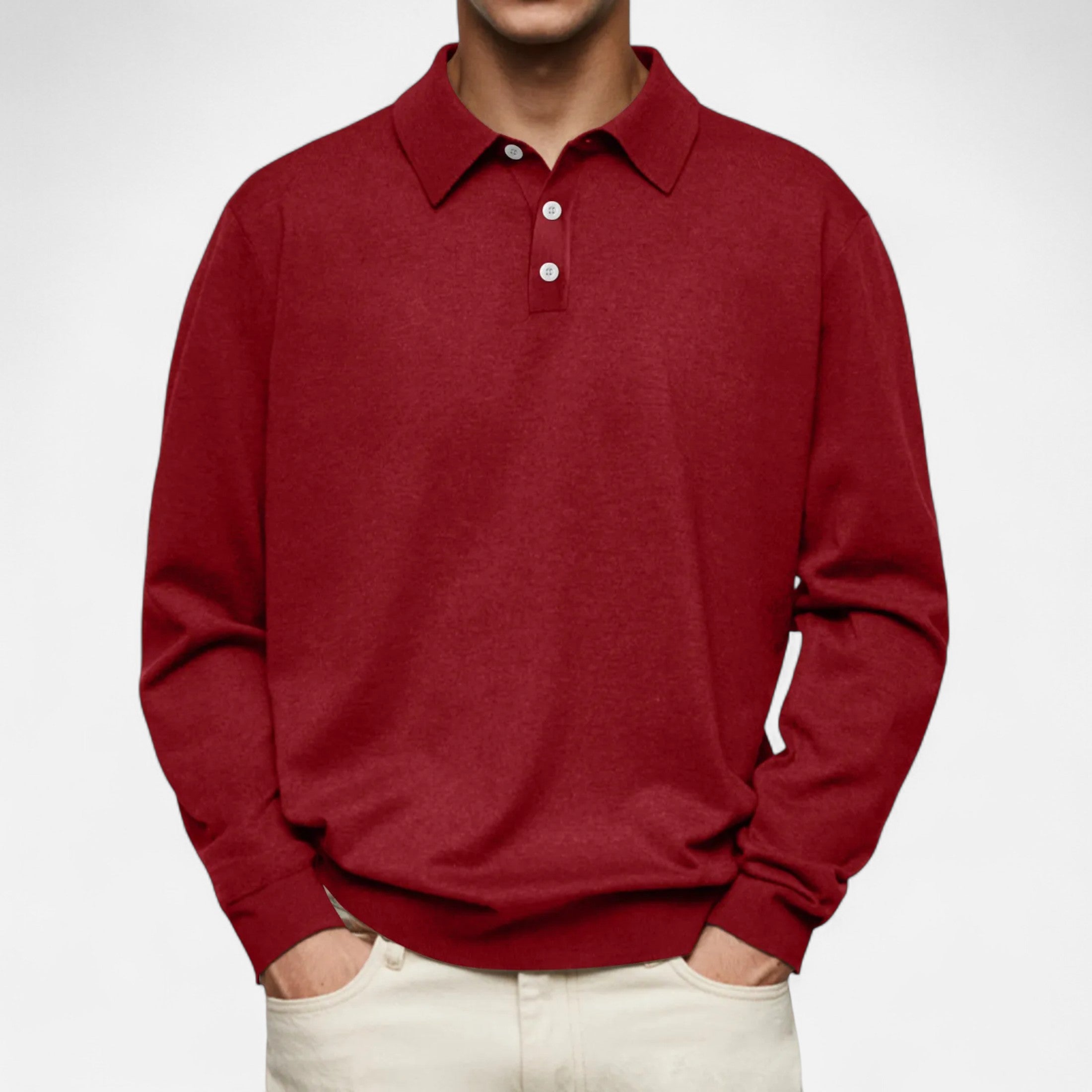 Eliaro Moda | Men's Winter Polo Shirt Casual Elegant Style