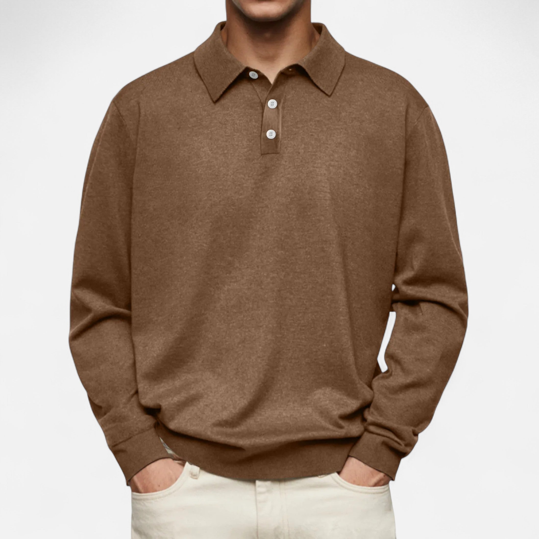 Eliaro Moda | Men's Winter Polo Shirt Casual Elegant Style