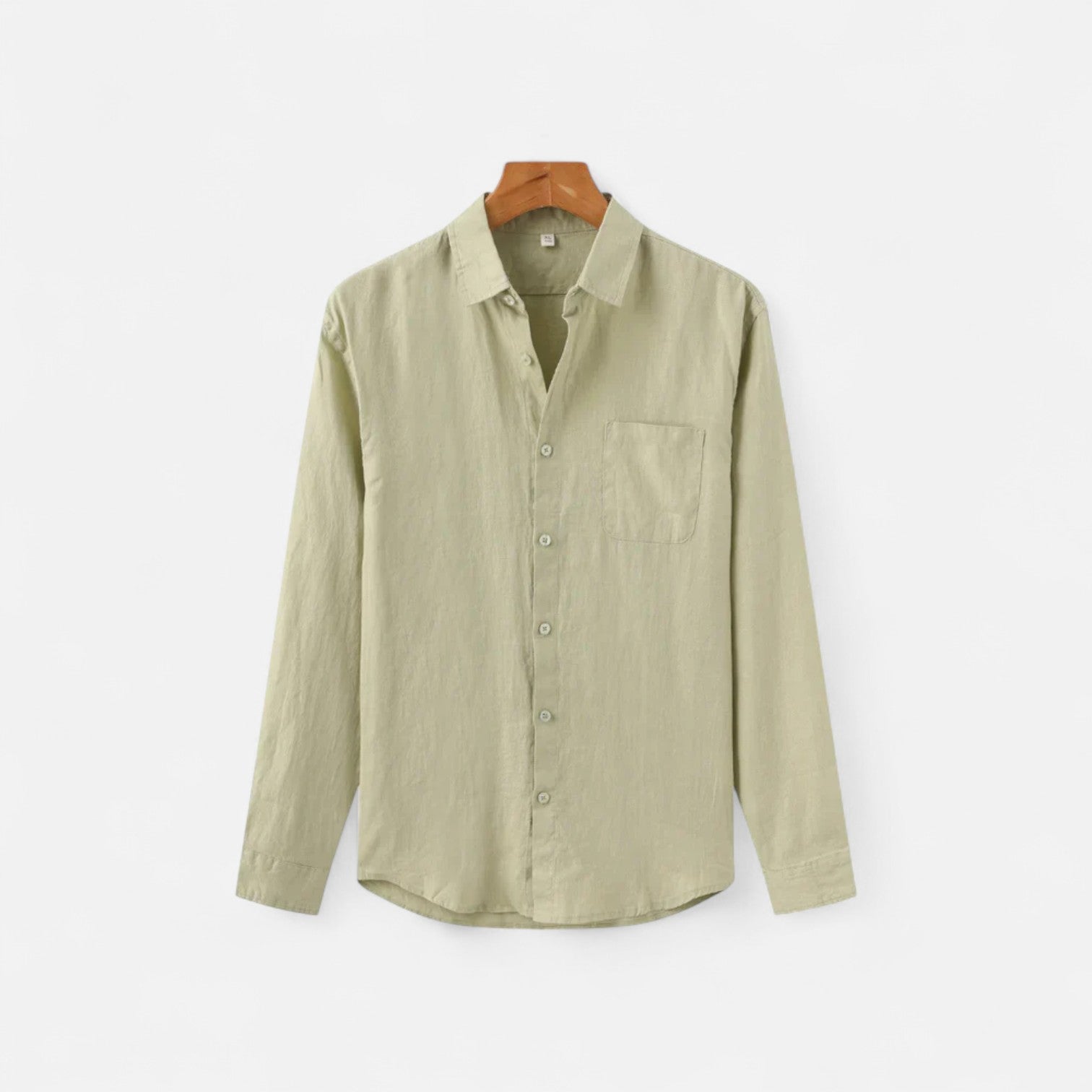 Eliaro Moda | Camisa de Linho para Homem de Manga Comprida – Elegância Atemporal, Conforto Natural