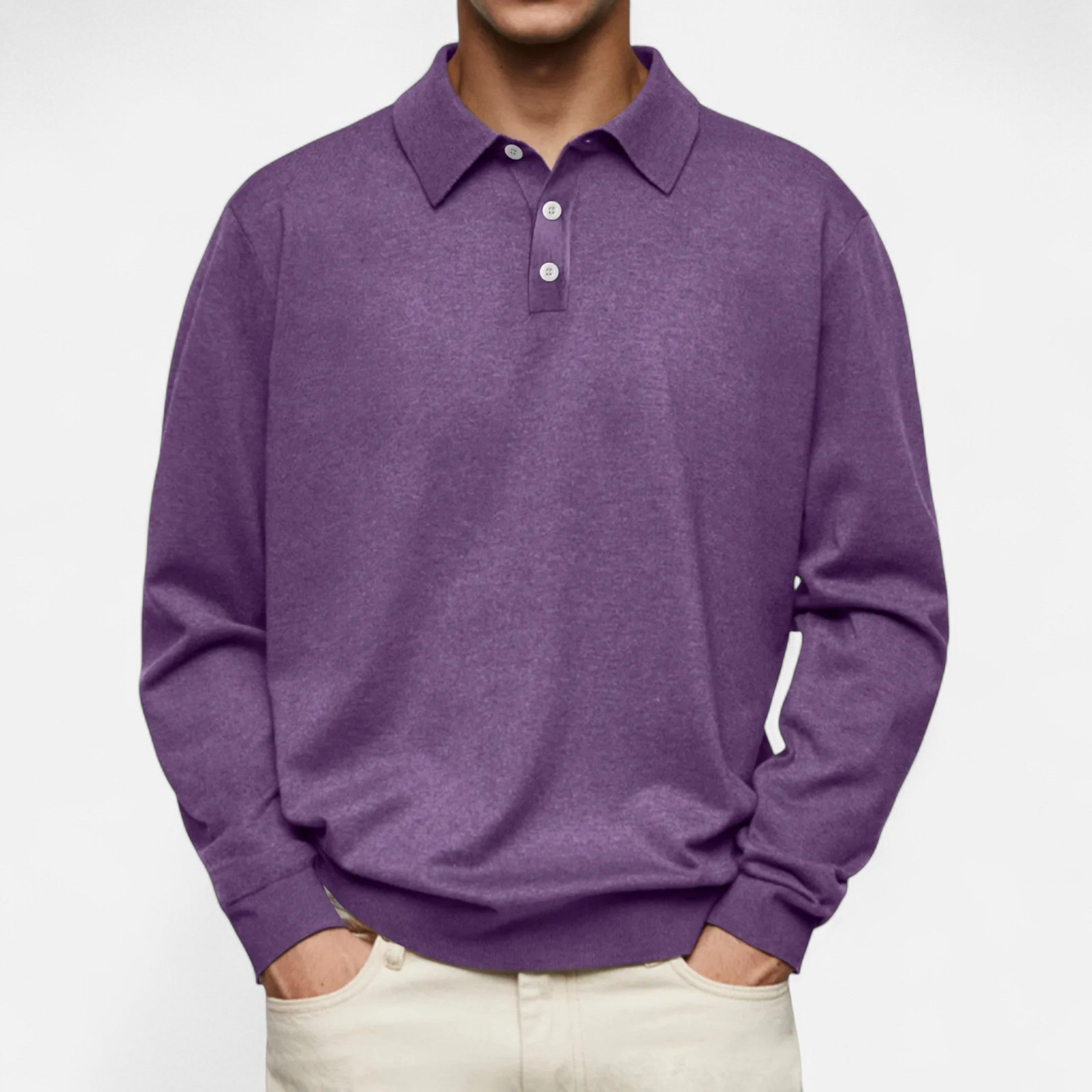 Eliaro Moda | Men's Winter Polo Shirt Casual Elegant Style