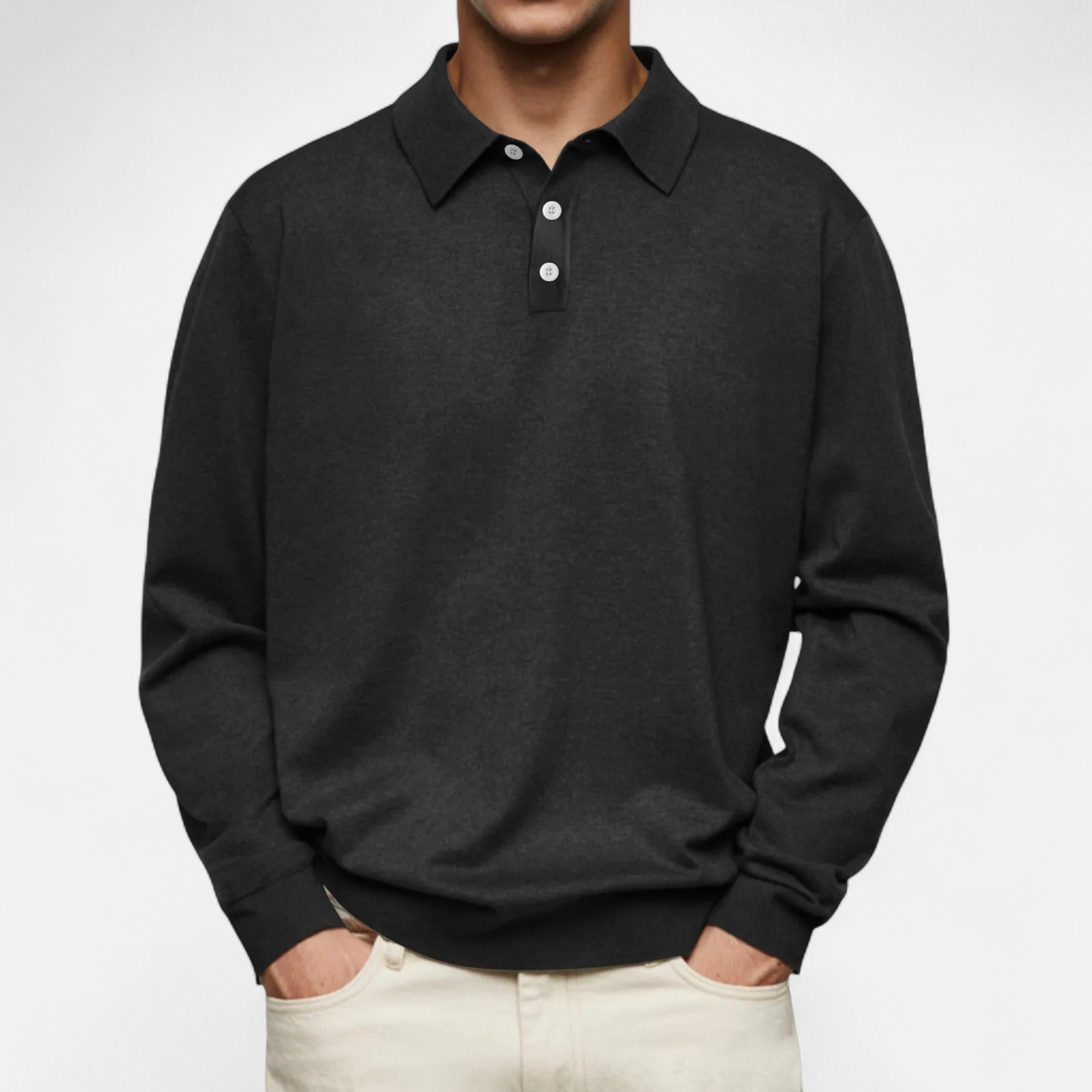 Eliaro Moda | Men's Winter Polo Shirt Casual Elegant Style
