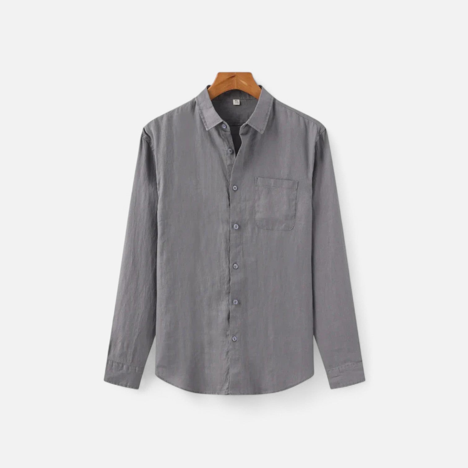Eliaro Moda | Camisa de Linho para Homem de Manga Comprida – Elegância Atemporal, Conforto Natural