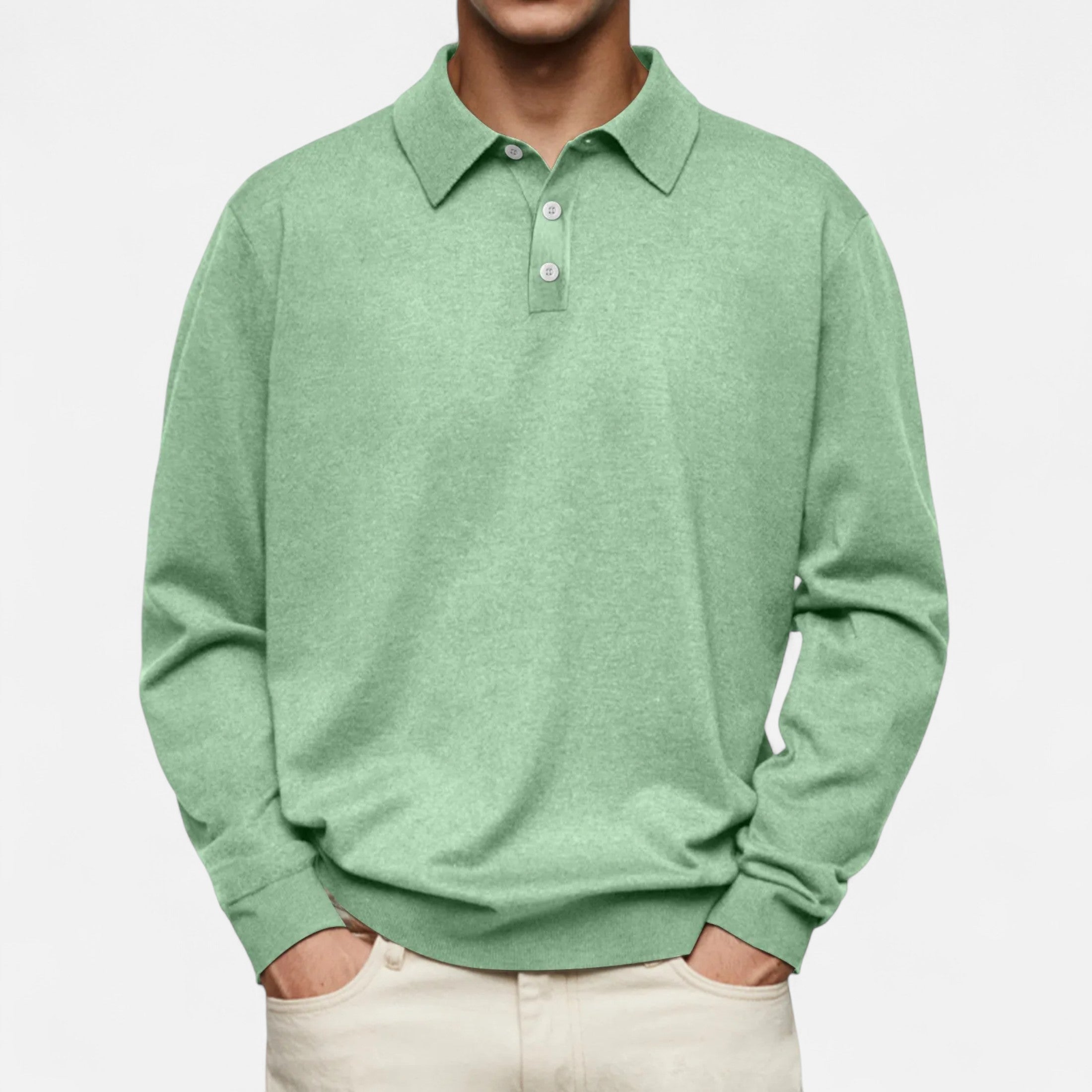 Eliaro Moda | Men's Winter Polo Shirt Casual Elegant Style