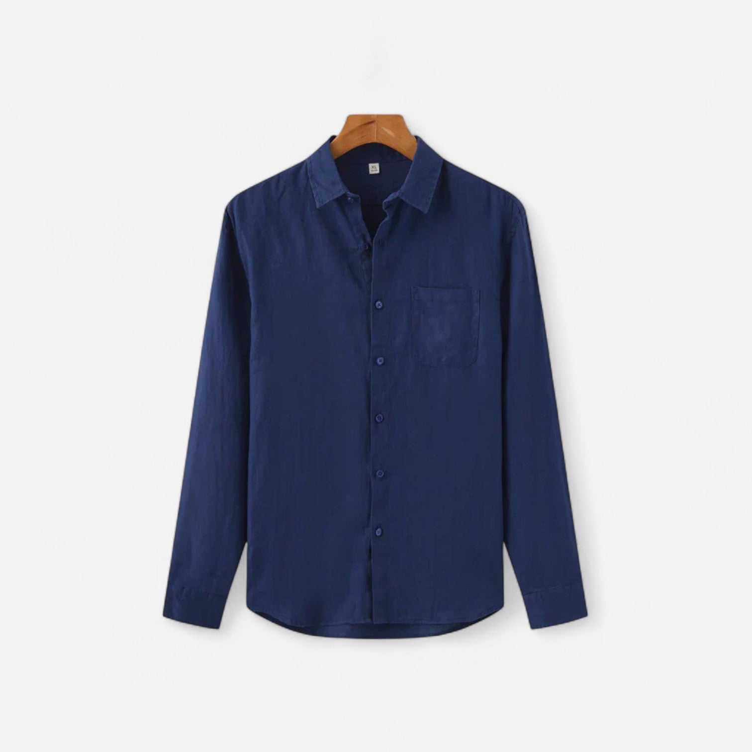 Eliaro Moda | Camisa de Linho para Homem de Manga Comprida – Elegância Atemporal, Conforto Natural