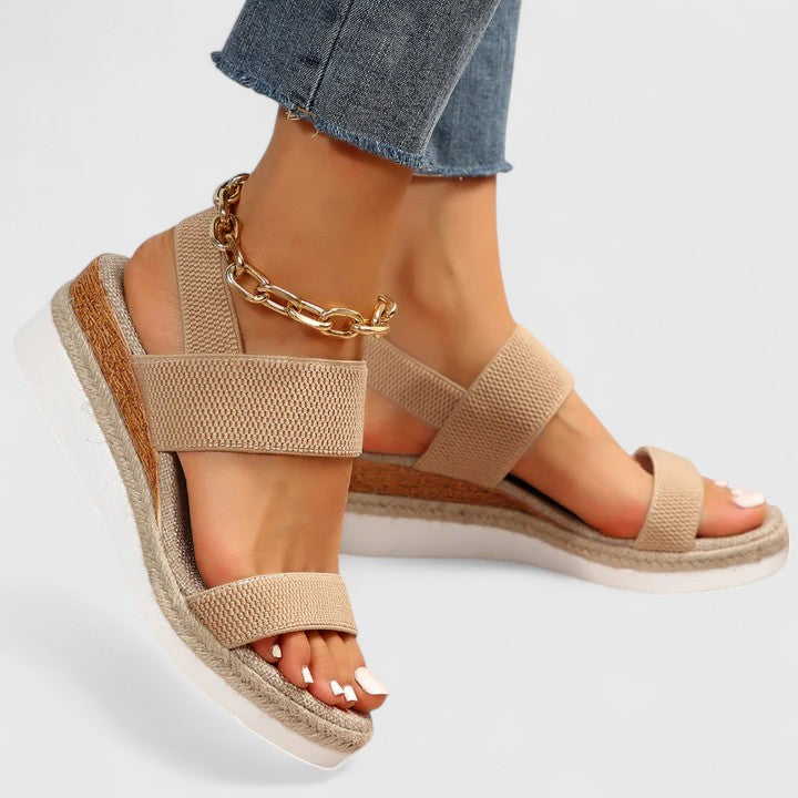 Women's Platform Sandals with Straps Comfortable Everyday Footwear