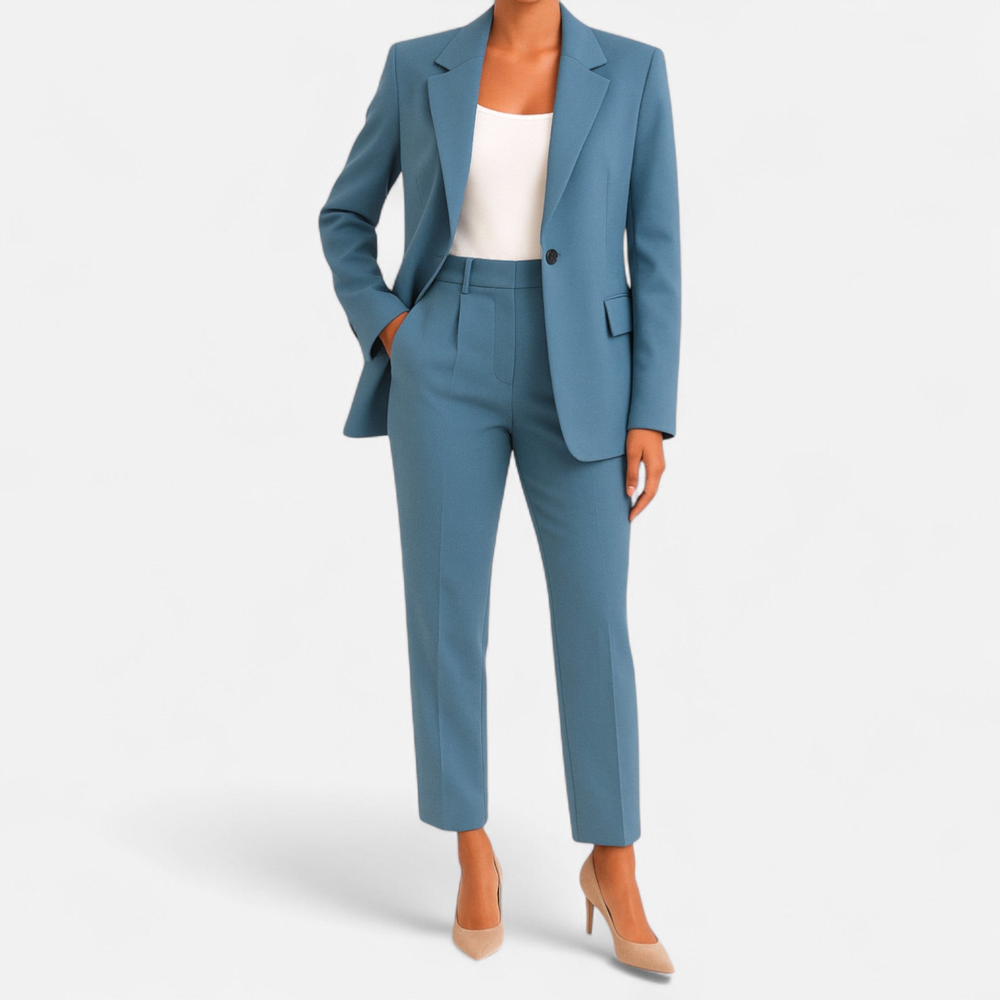 Women's blazer and pants suit — office