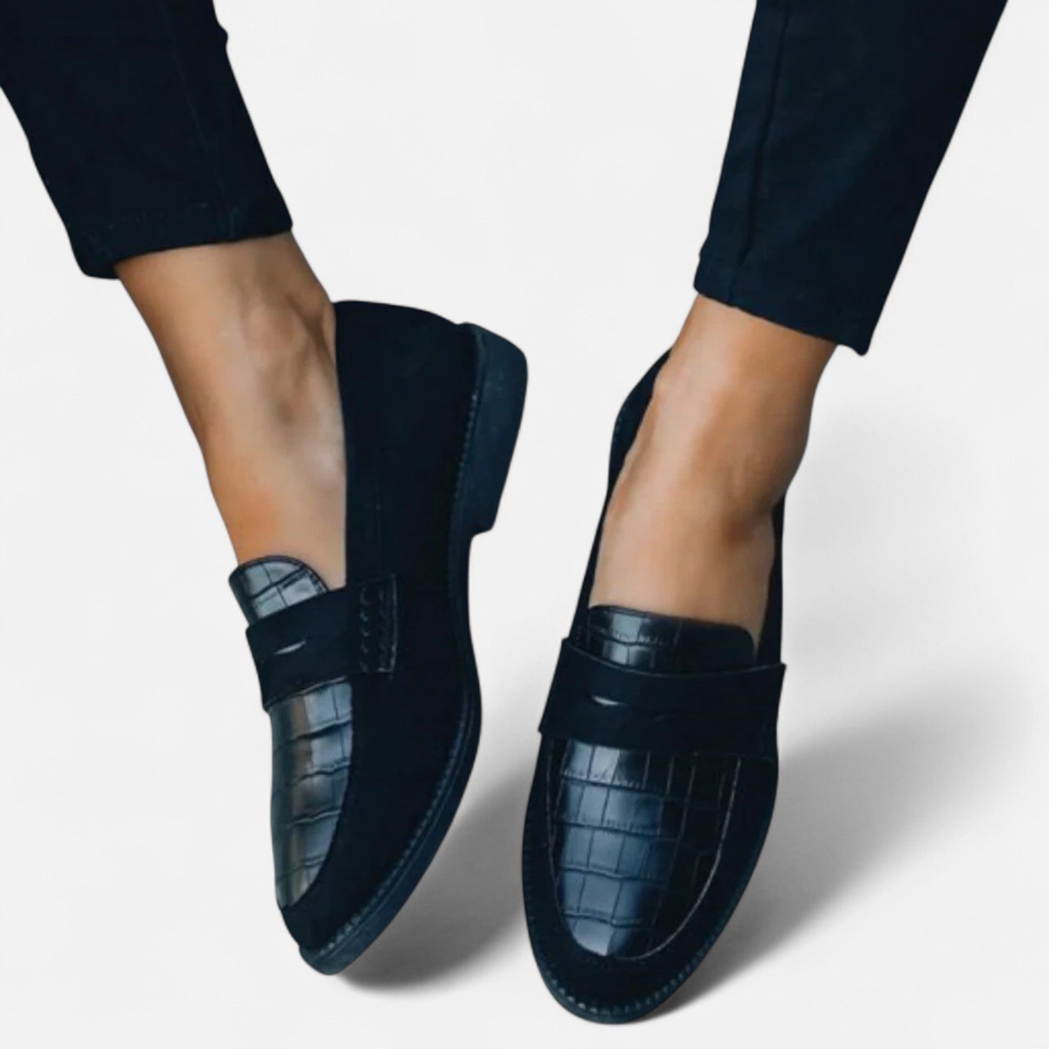 Women's moccasins — leather with flexible sole — daily wear