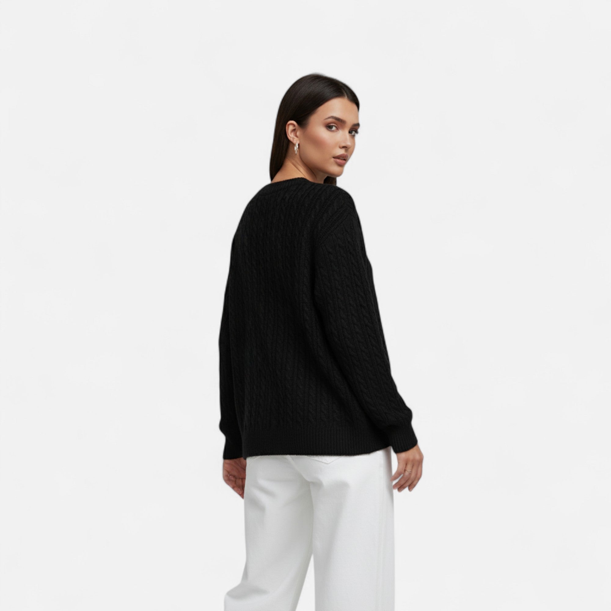 Eliaro Moda | Pull Hiver Acrylique Silhouette Classique
