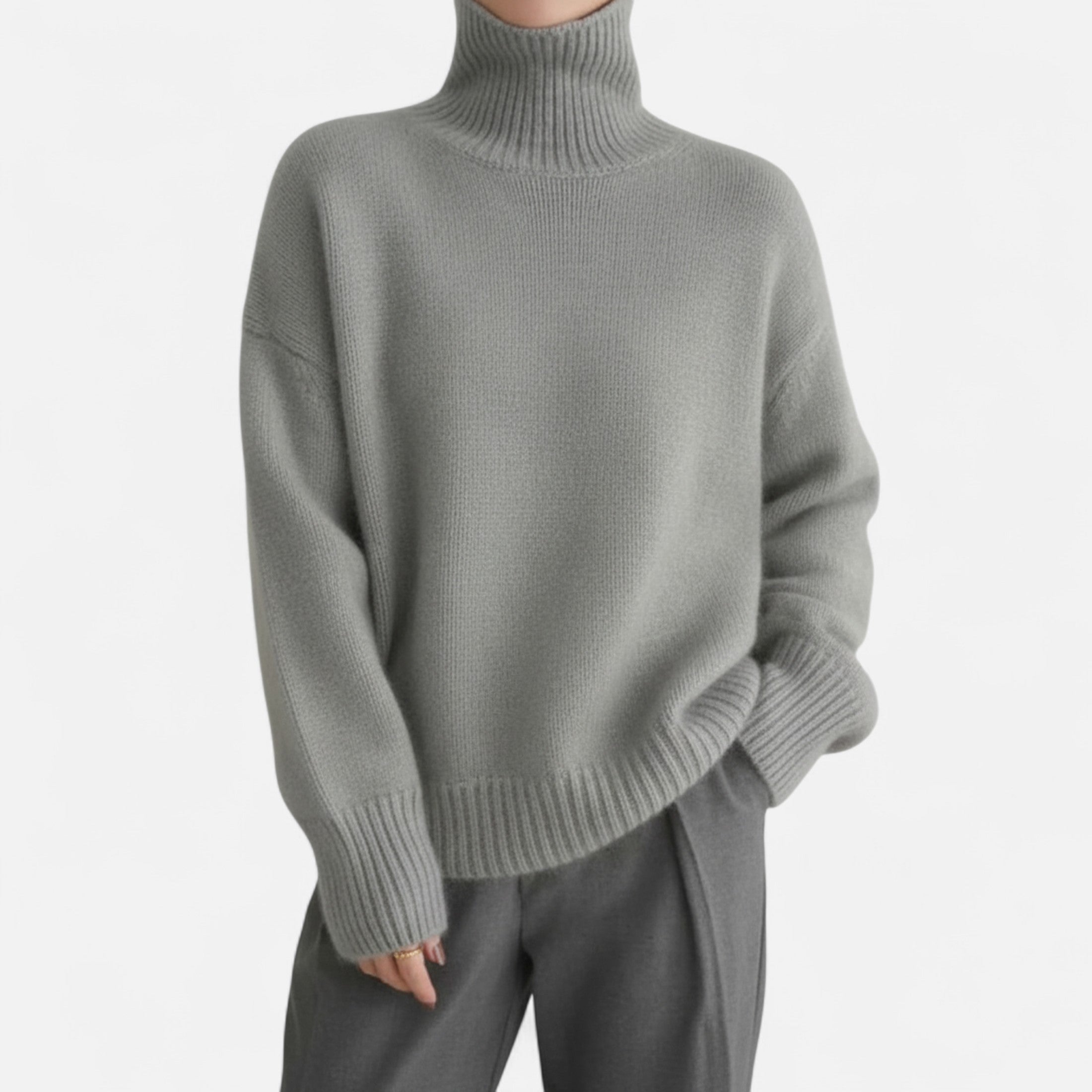Eliaro Moda | Pull Femme Hiver Col Roulé Cachemire