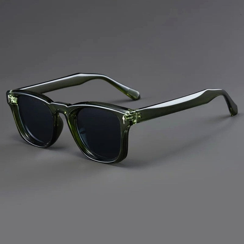 Gafas de Sol Cuadradas de Montura Completa con Lentes Degradadas Unisex