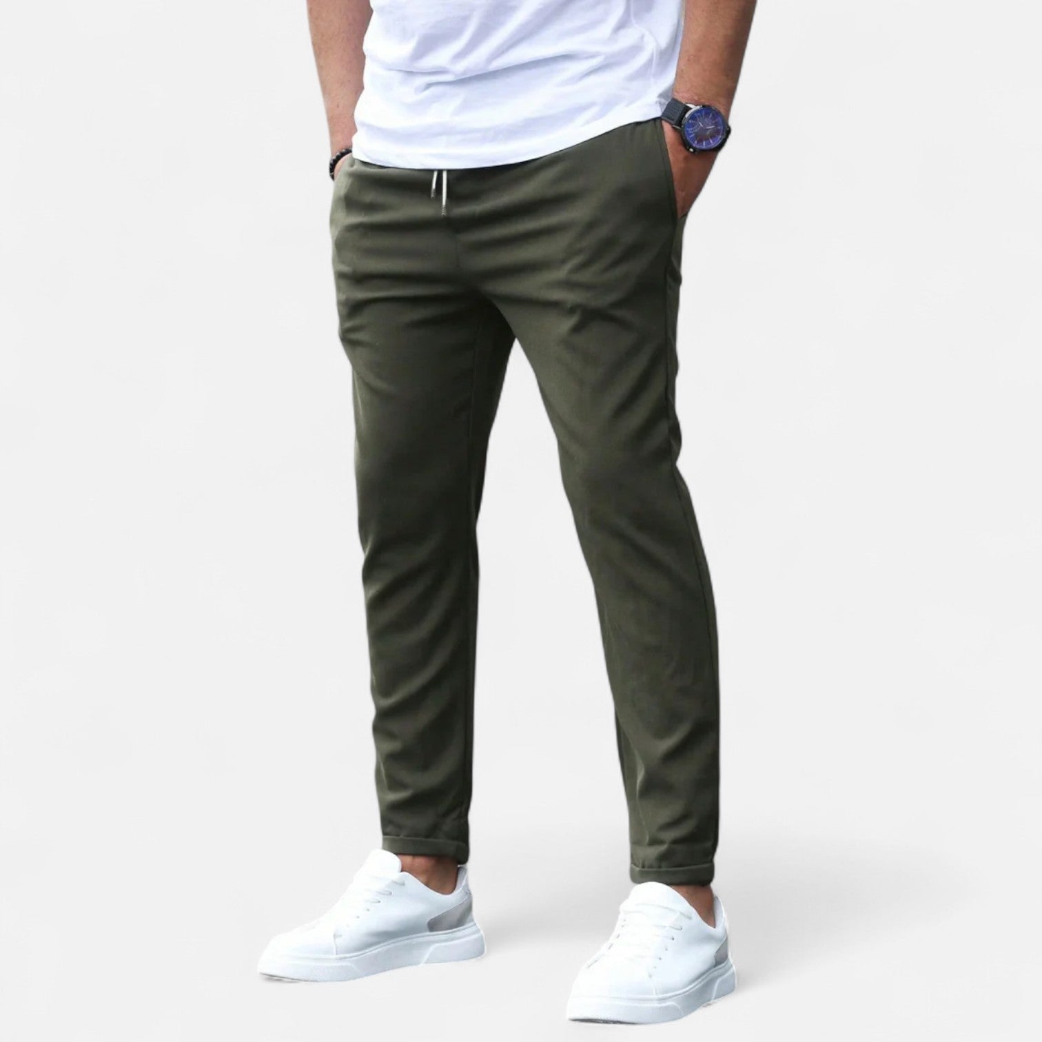 Eliaro Moda | Pánské elastické kalhoty – Dynamické pohodlí, sofistikovaný styl