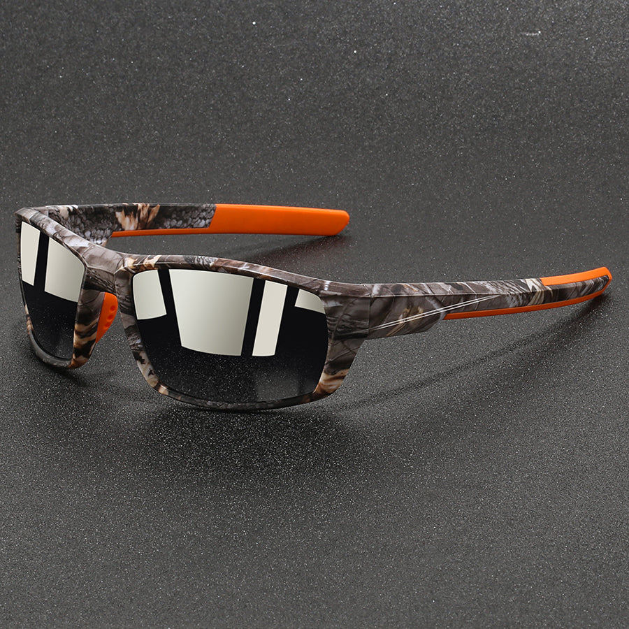 Unisex Polarized Sports Sunglasses with UV400 Protection for Cycling and Fishing