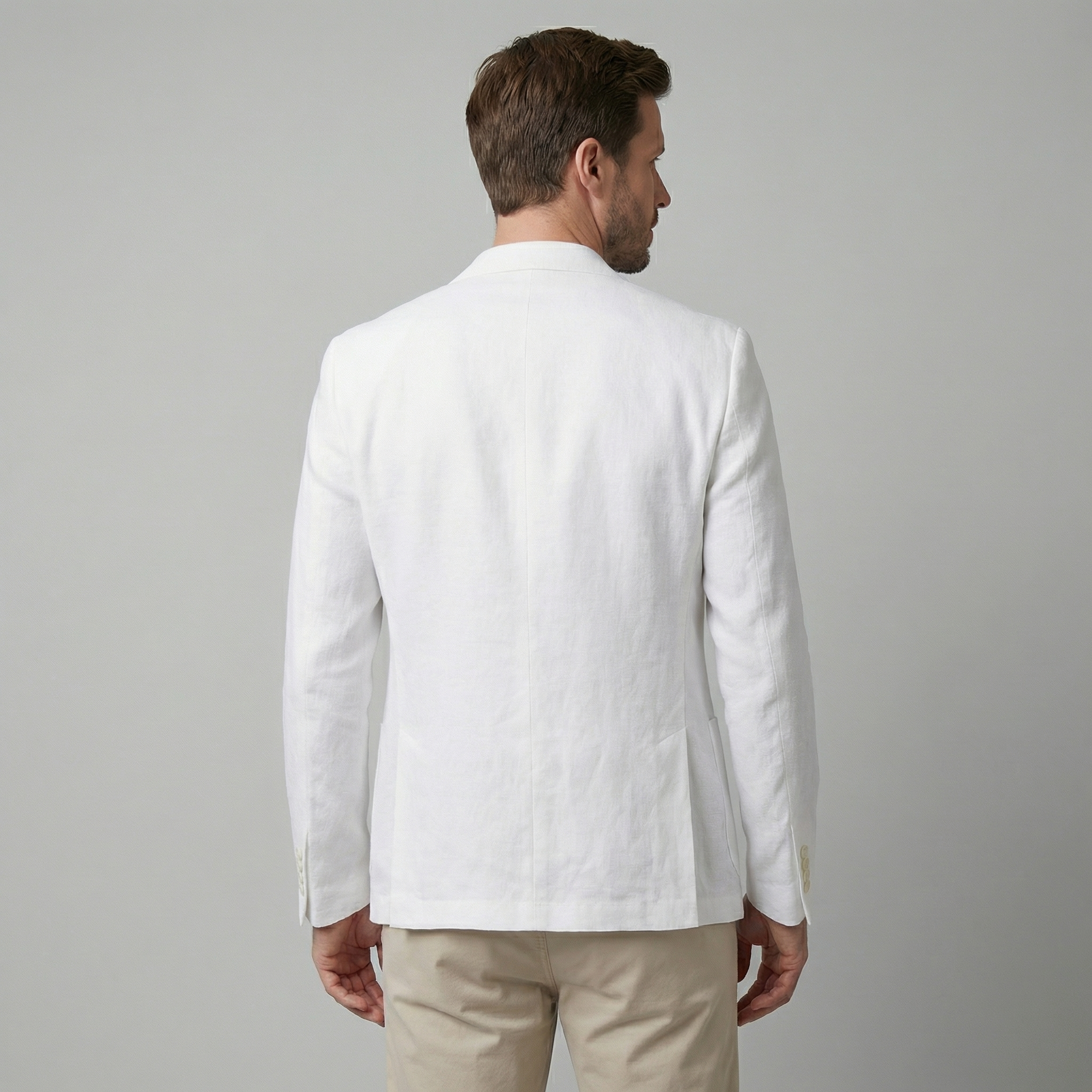 Blazer de lino hombre | chaqueta ligera para eventos