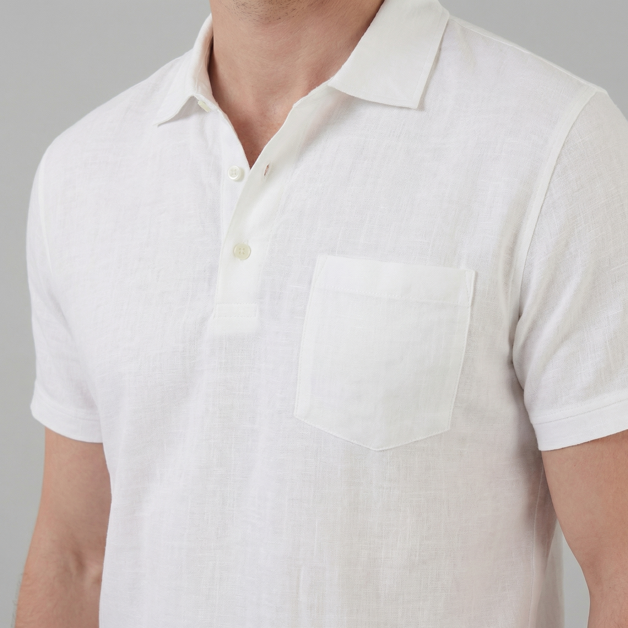 Men's short sleeve polo | relaxed summer t-shirt