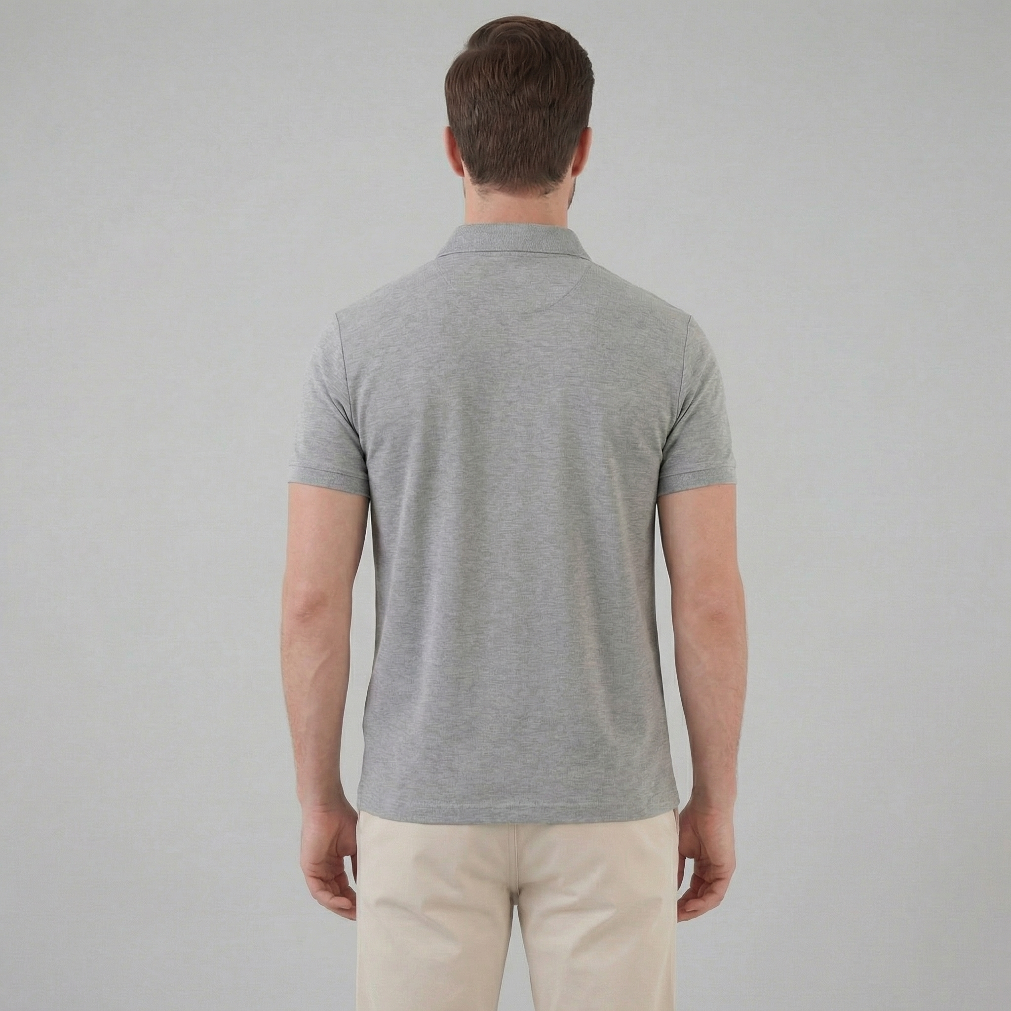 Men's short sleeve polo | relaxed summer t-shirt
