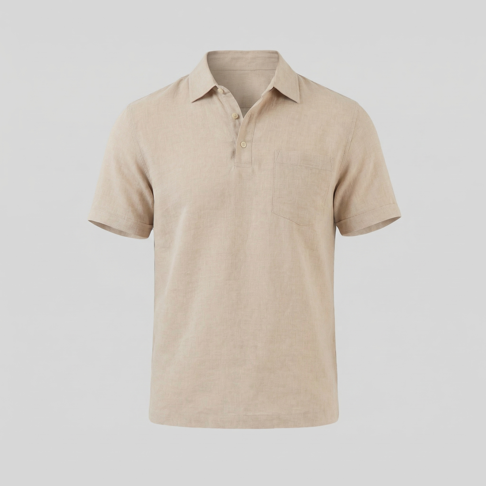 Men's short sleeve polo | relaxed summer t-shirt