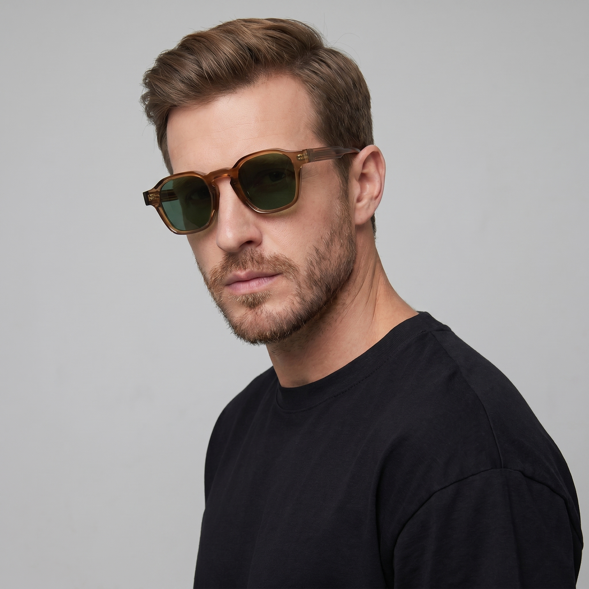 Gafas de sol hombre | montura cuadrada uso diario