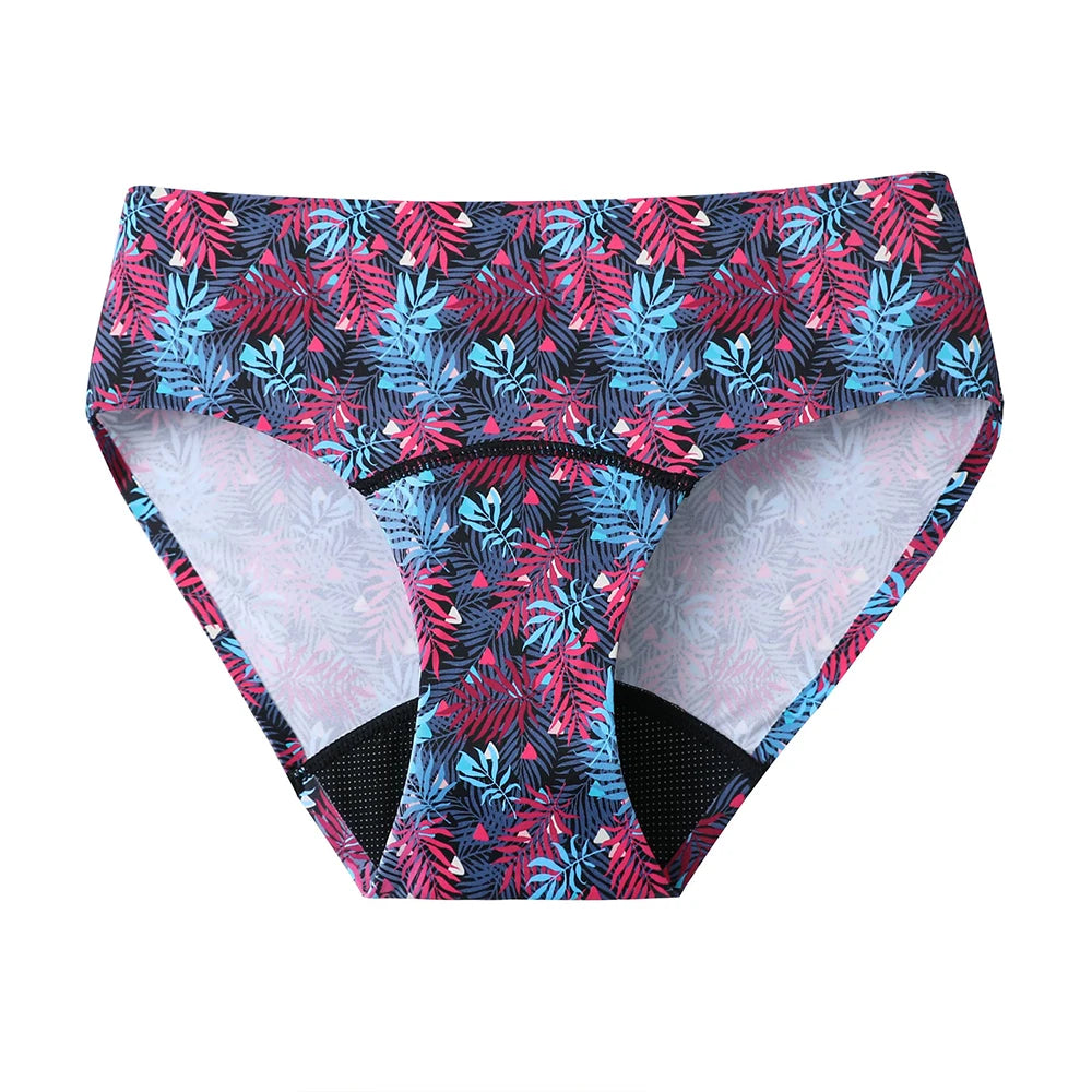 Maillot de bain menstruel pour femme à taille haute