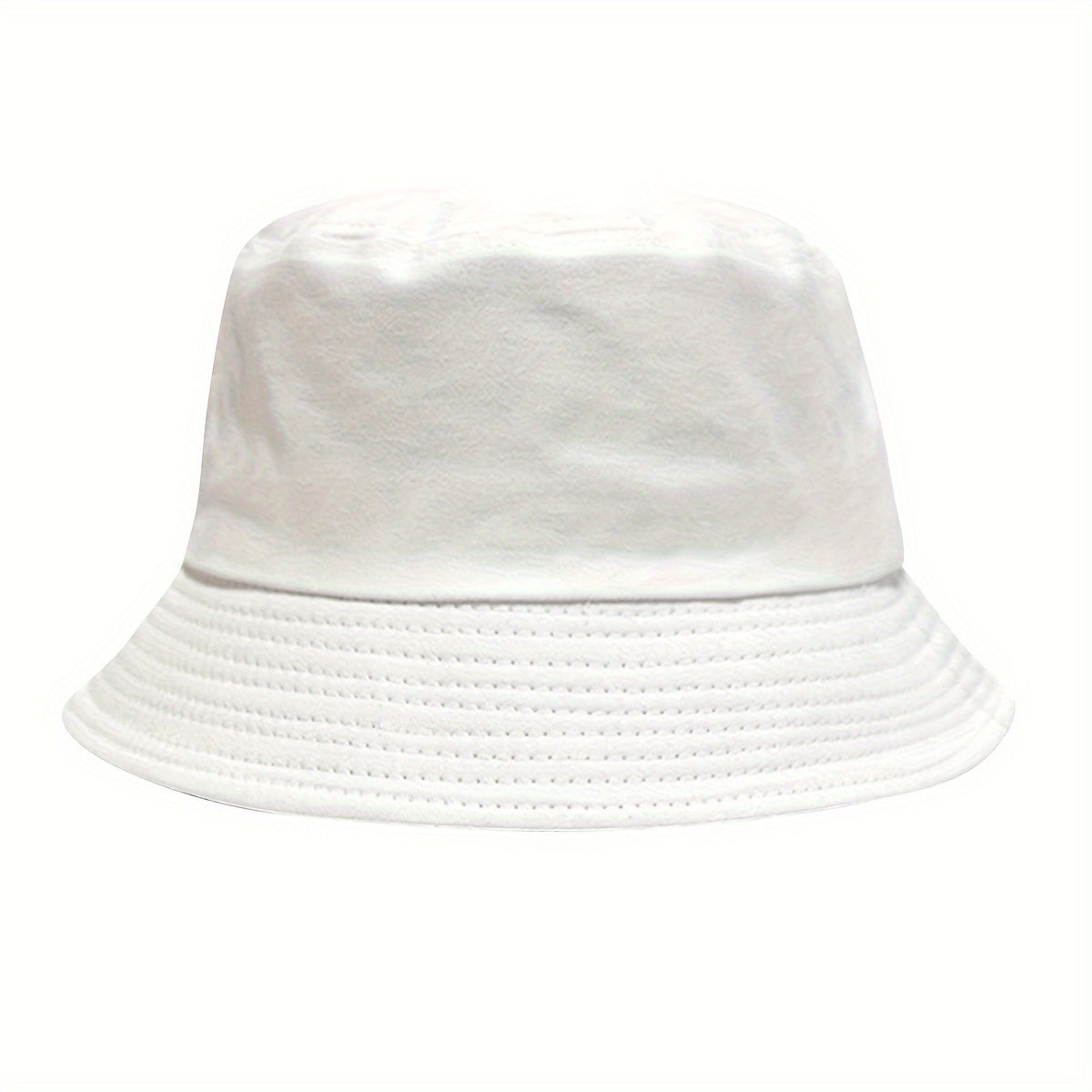 Gorro de pescador unisex - ala pespunteada rígida - estilo urbano casual