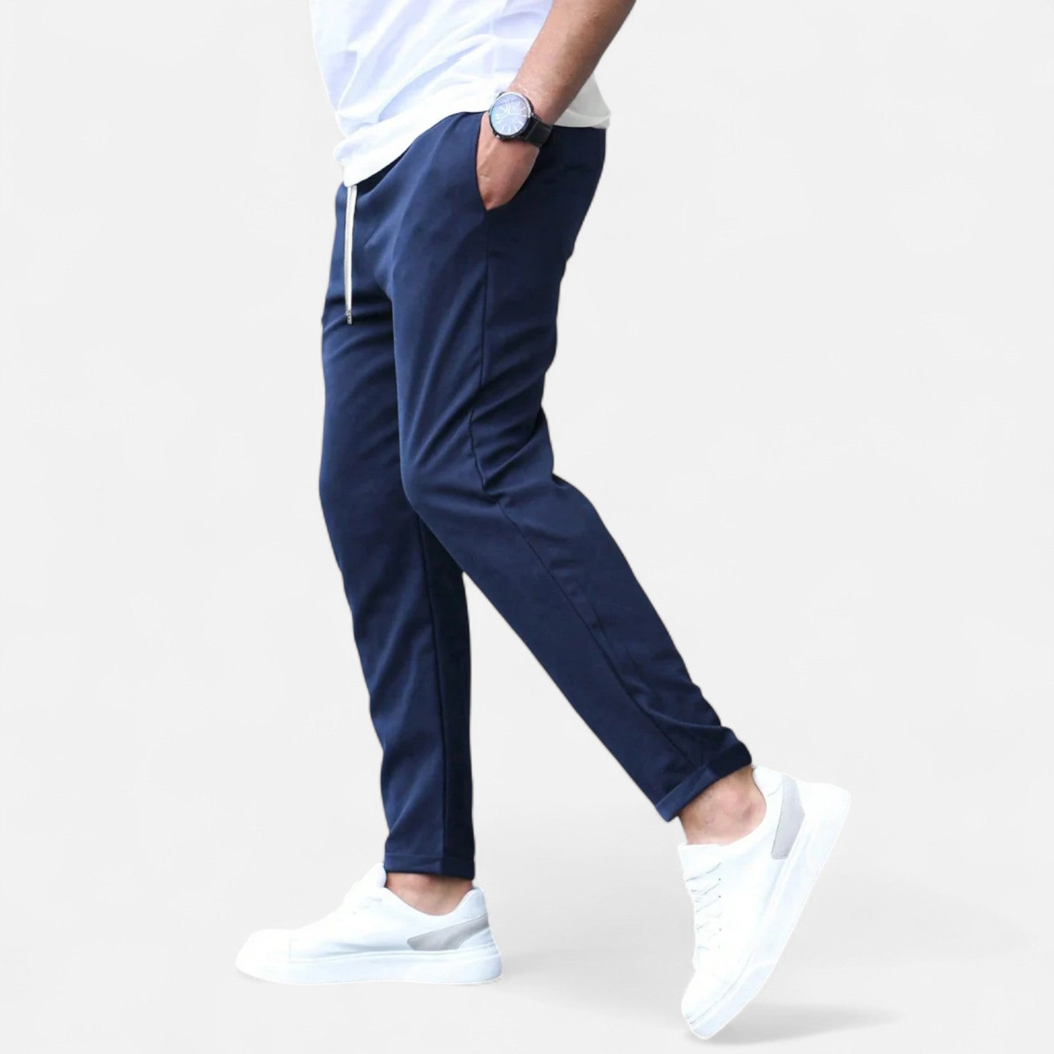 Eliaro Moda | Pánské elastické kalhoty – Dynamické pohodlí, sofistikovaný styl