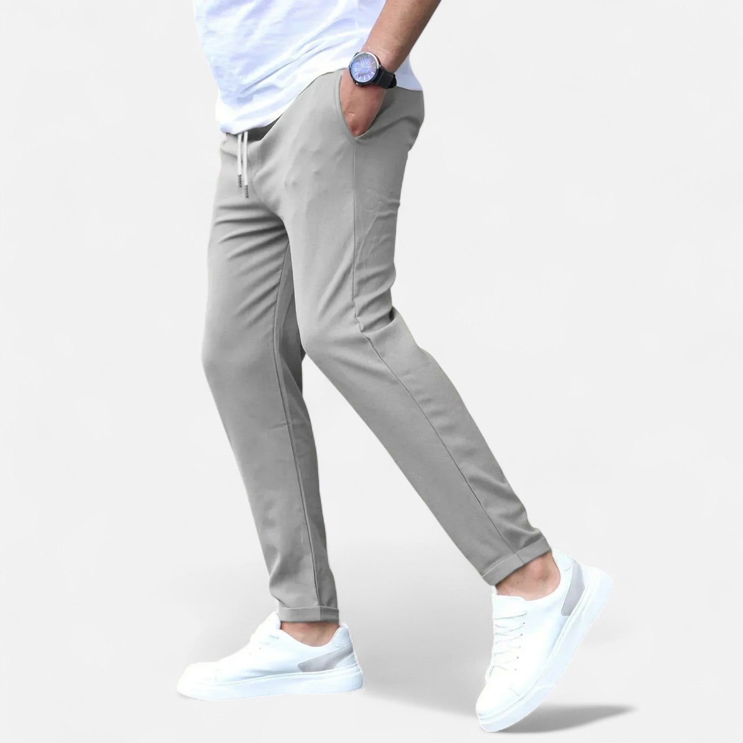 Eliaro Moda | Pánské elastické kalhoty – Dynamické pohodlí, sofistikovaný styl