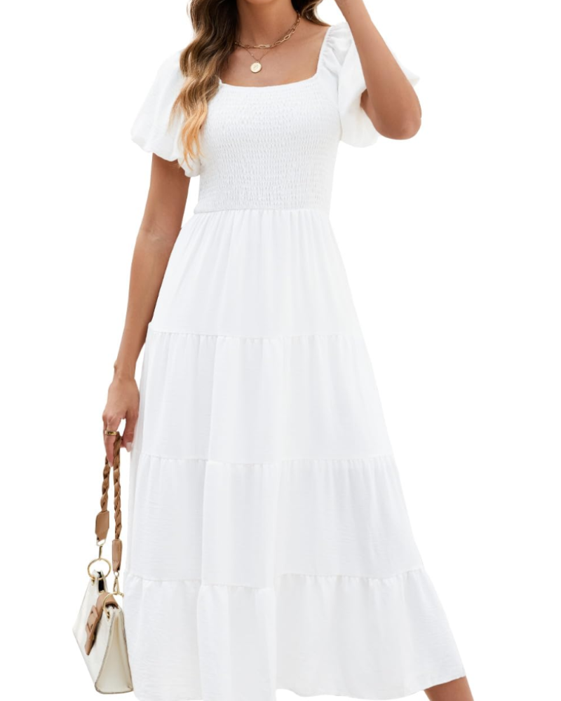 Vestido longo cruzado mulher | estilo sem mangas | corte fluido | verão | praia