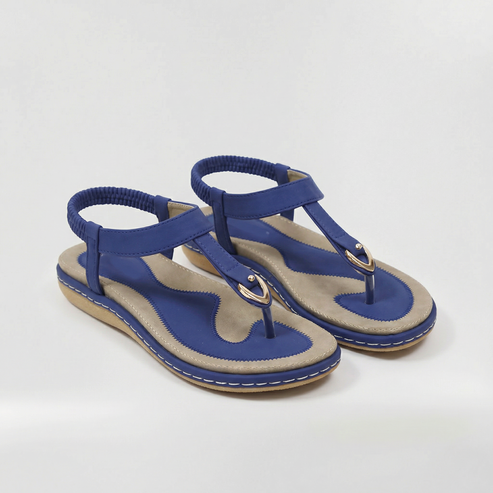 Women's Sandals with Back Strap Comfortable Everyday Footwear
