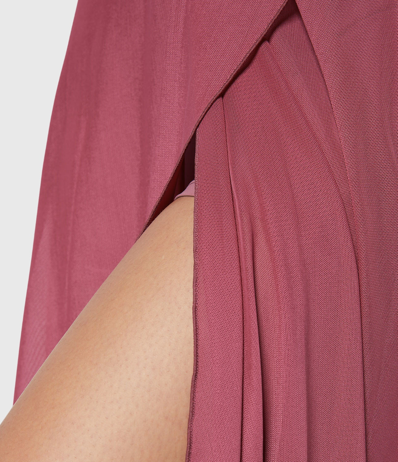 Jupe midi évasée taille haute pour femme avec cordon ajustable