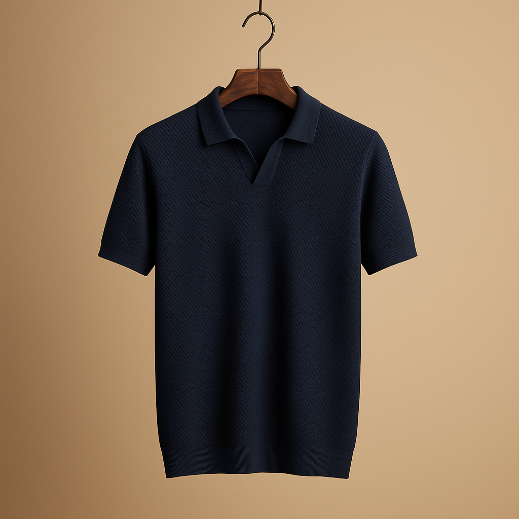 Men's Slim Fit Short Sleeve Polo Shirt
