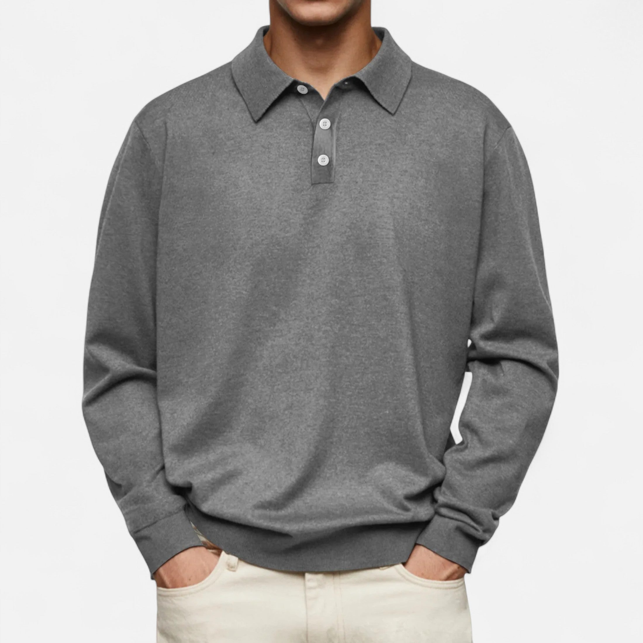 Eliaro Moda | Men's Winter Polo Shirt Casual Elegant Style