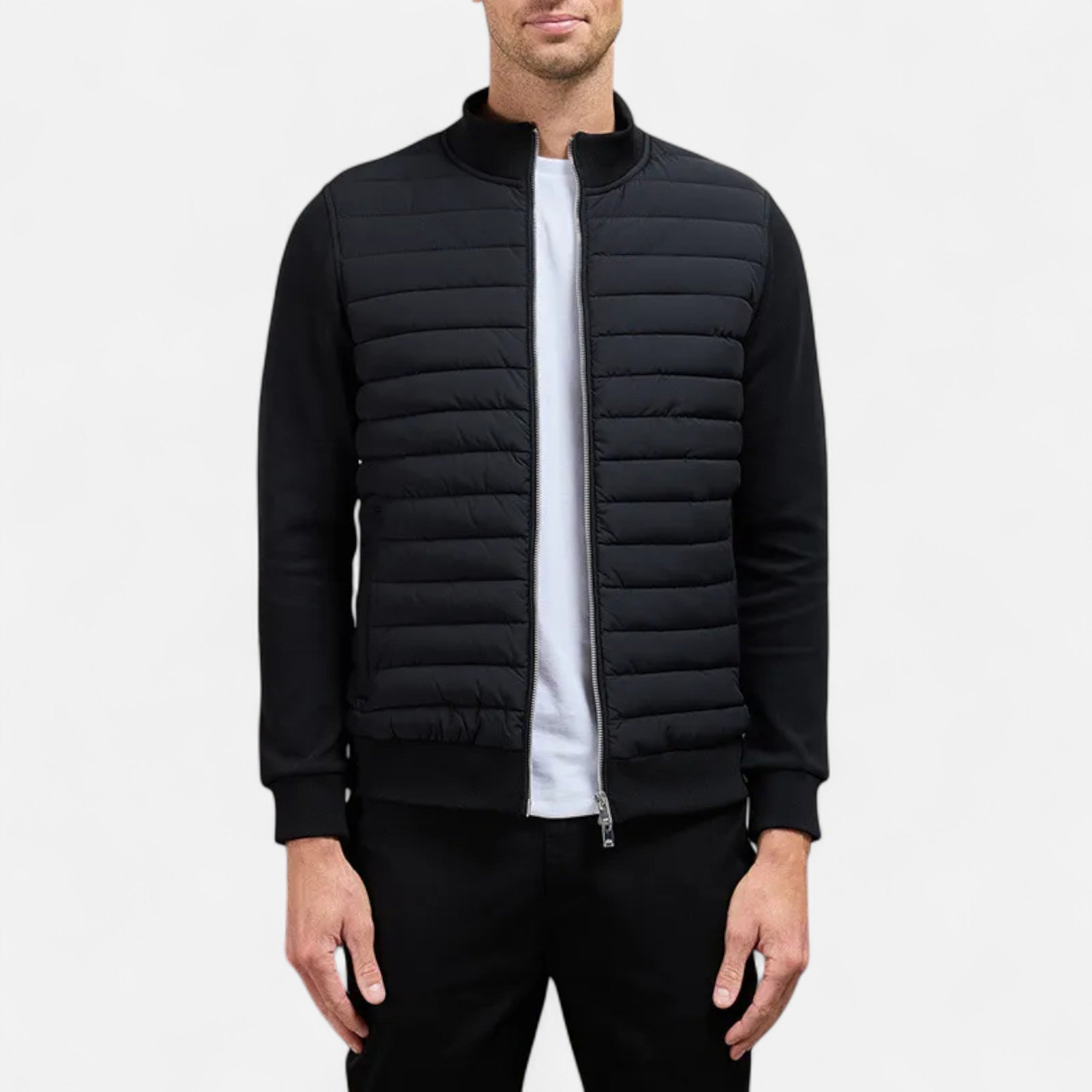 Eliaro Moda | Chaqueta Hombre Invierno Ligera Cuello Alto