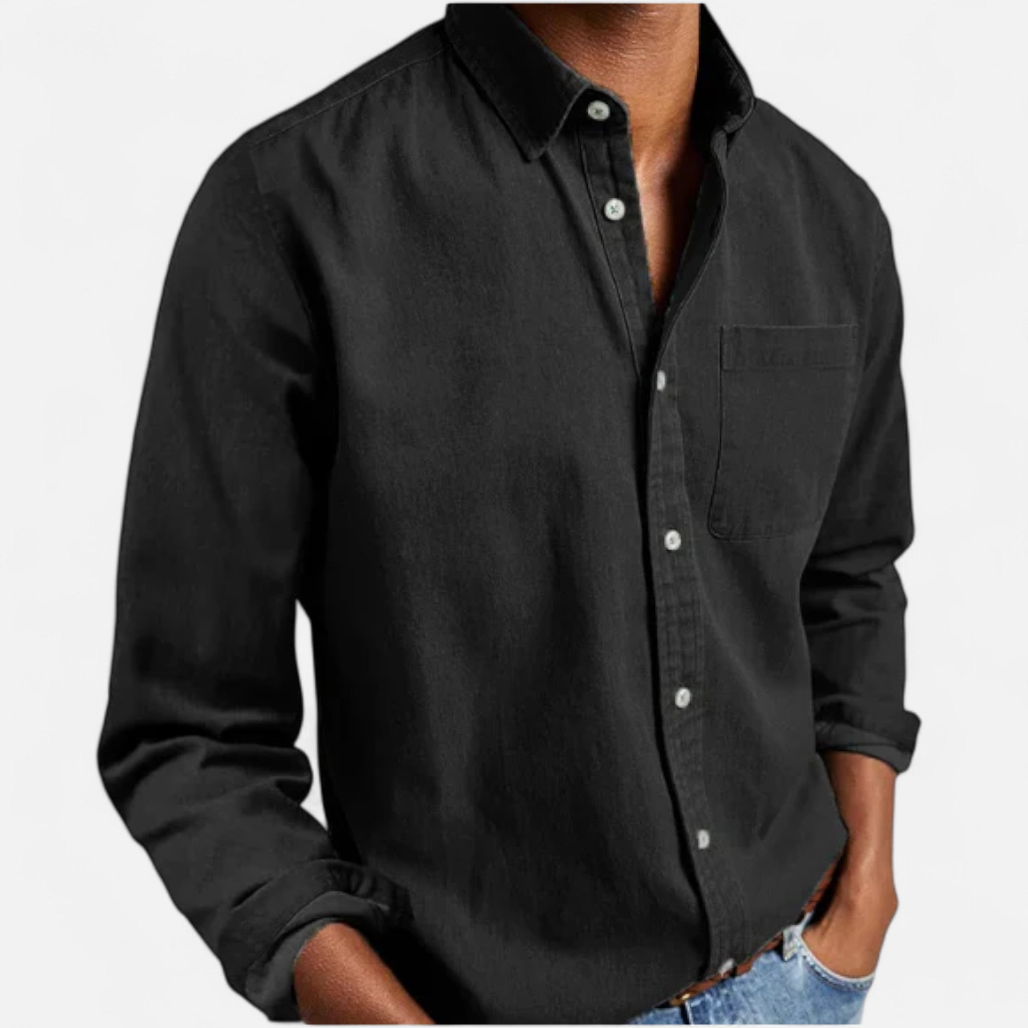 Eliaro Moda | Chemise Denim Homme Coton Premium Style Classique