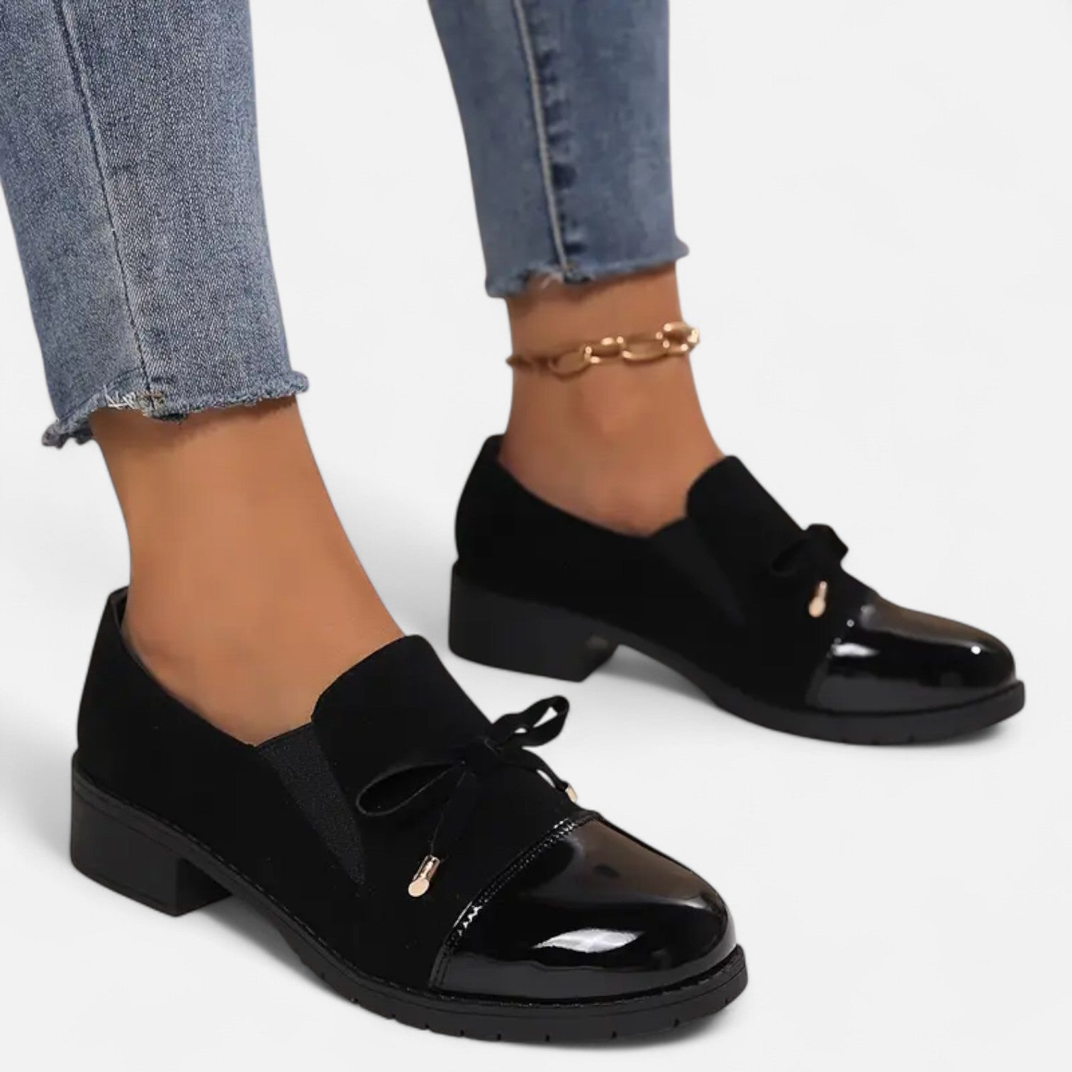 Eliaro Moda | Mocassins Rétro à Nœud Femme