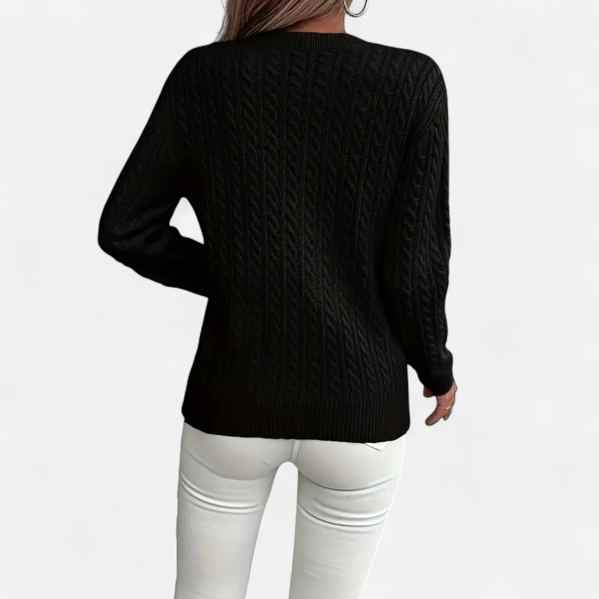Eliaro Moda | Pull Hiver Acrylique Silhouette Classique