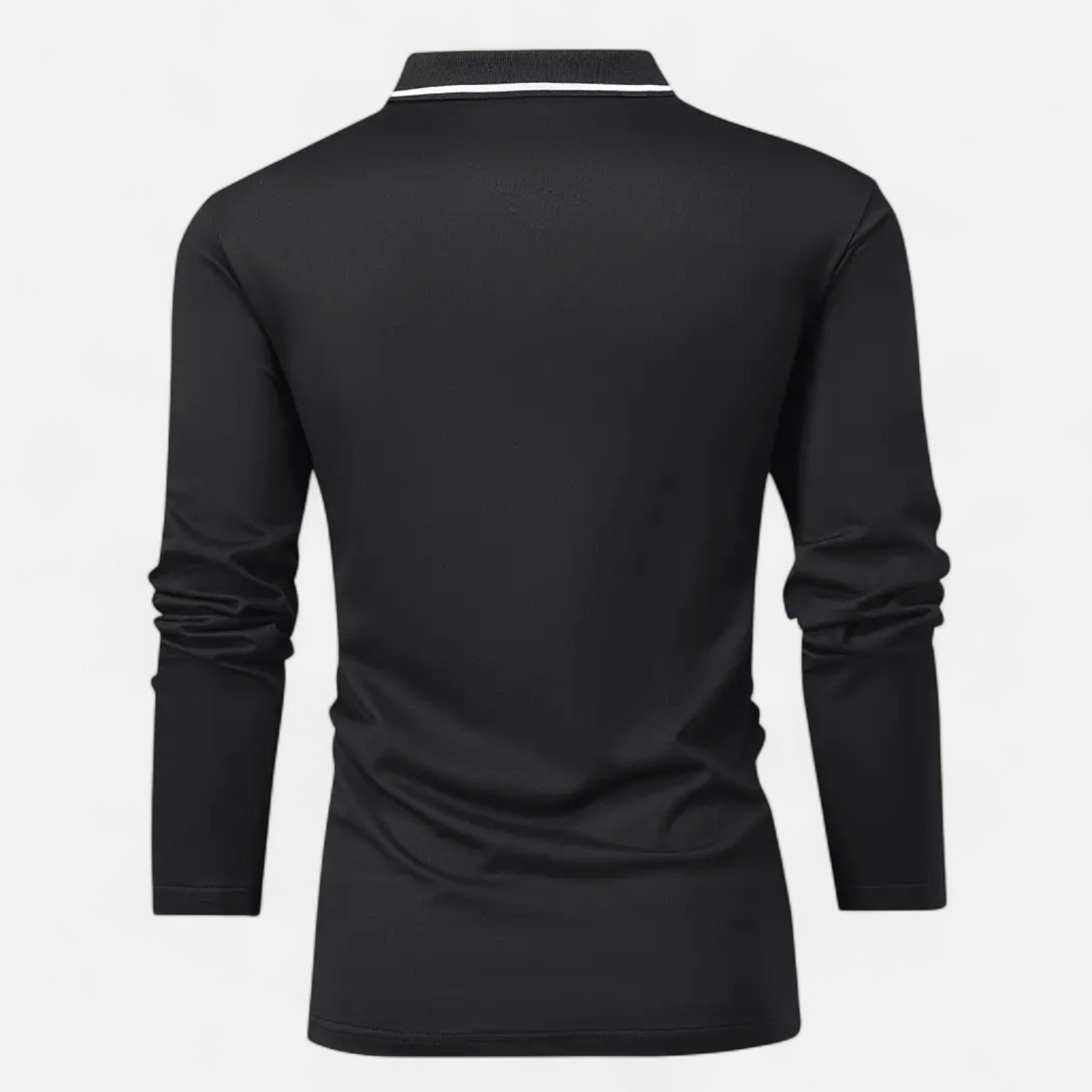 Eliaro Moda | Polo Homme Manches Longues Style Rugby Décontracté