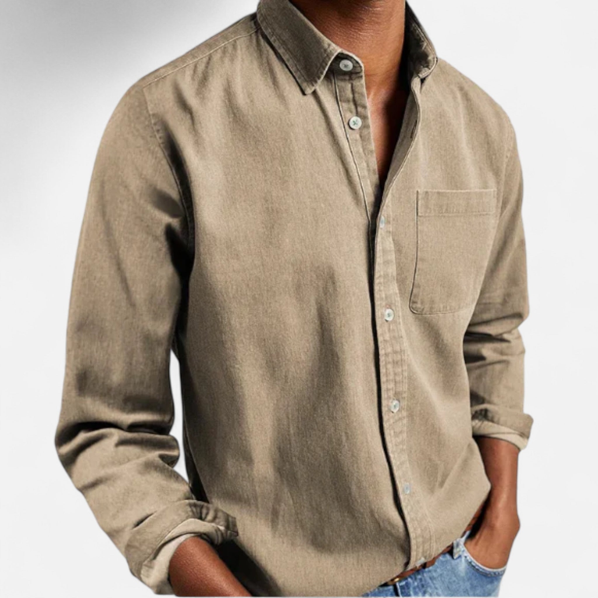 Eliaro Moda | Chemise Denim Homme Coton Premium Style Classique