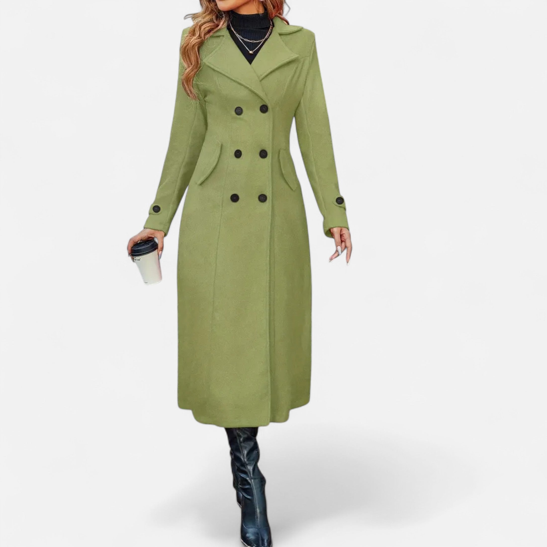Eliaro Moda | Abrigo Largo de Invierno para Mujer