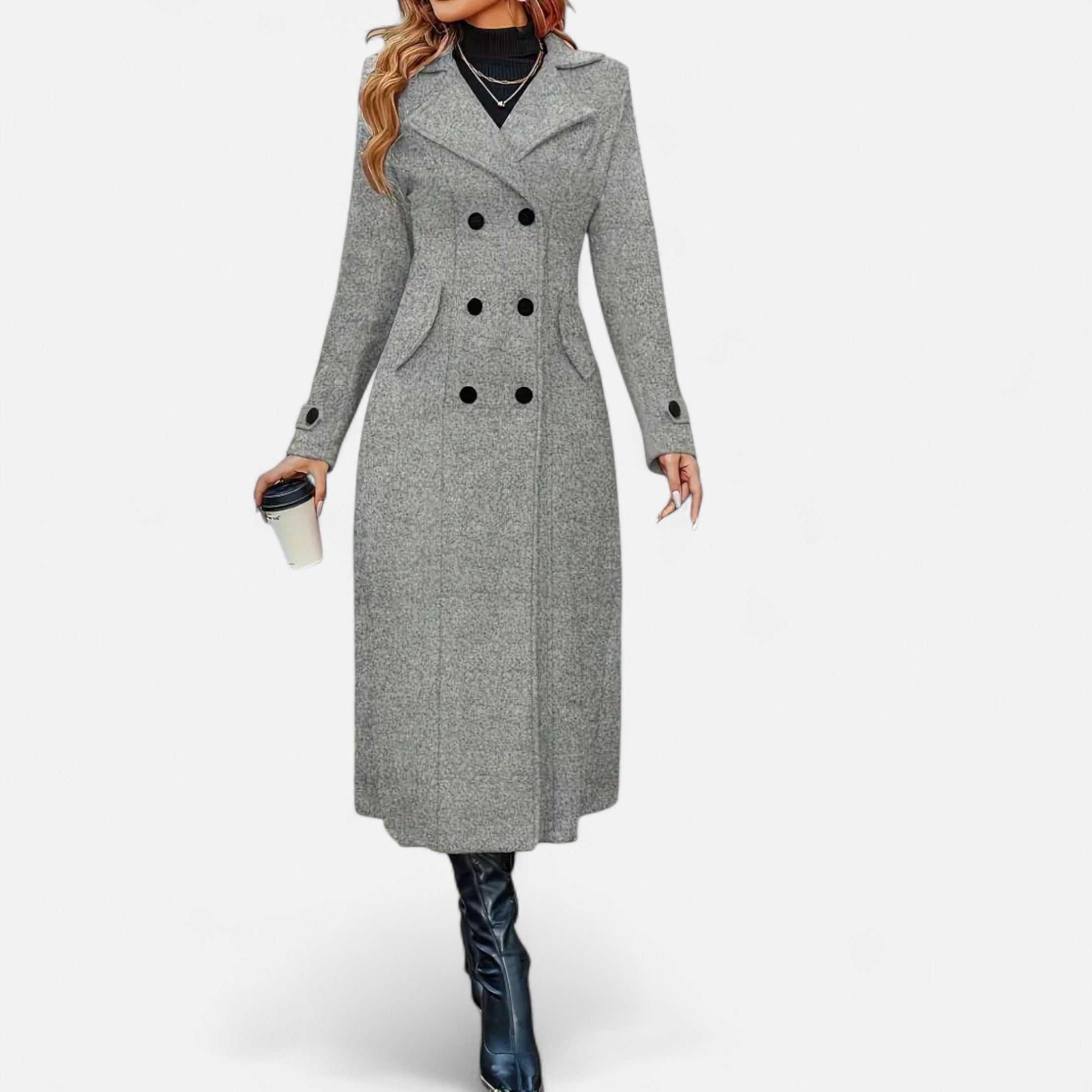 Eliaro Moda | Abrigo Largo de Invierno para Mujer