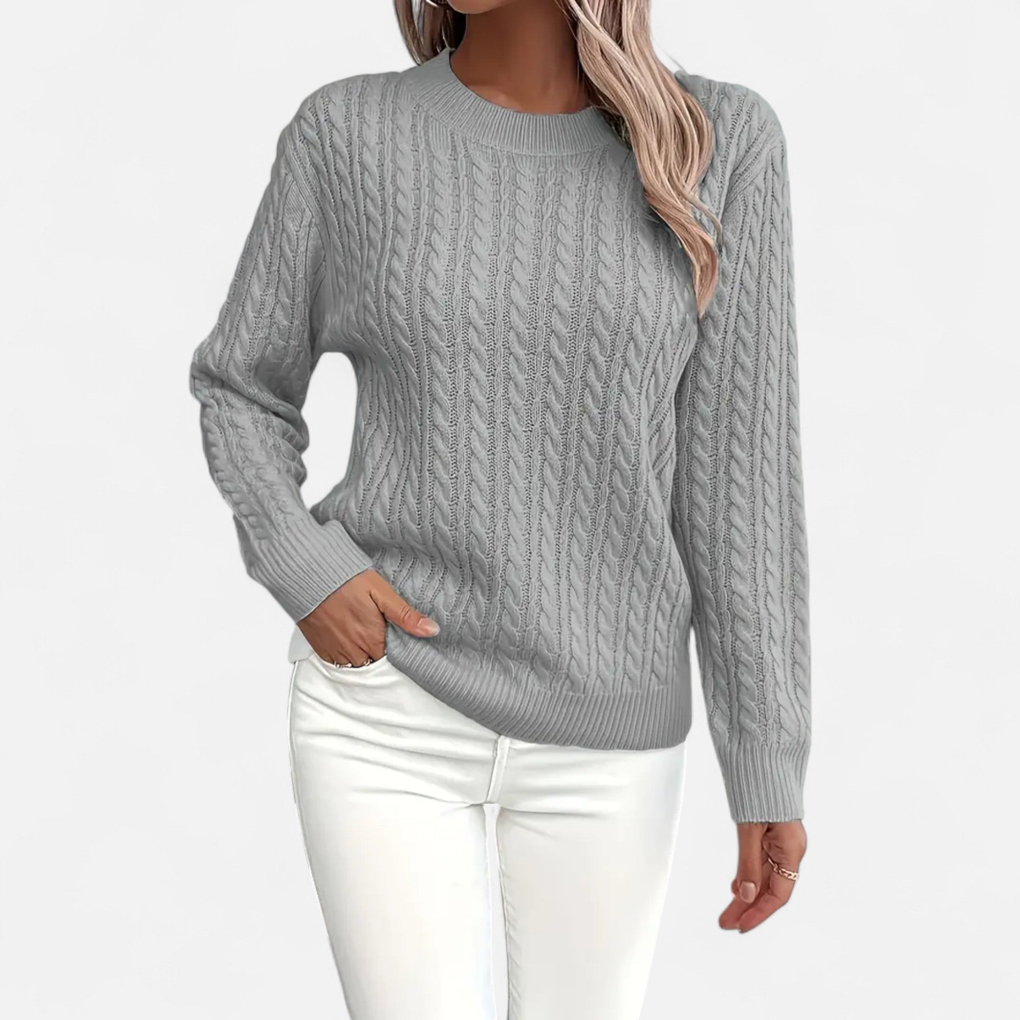 Eliaro Moda | Pull Hiver Acrylique Silhouette Classique