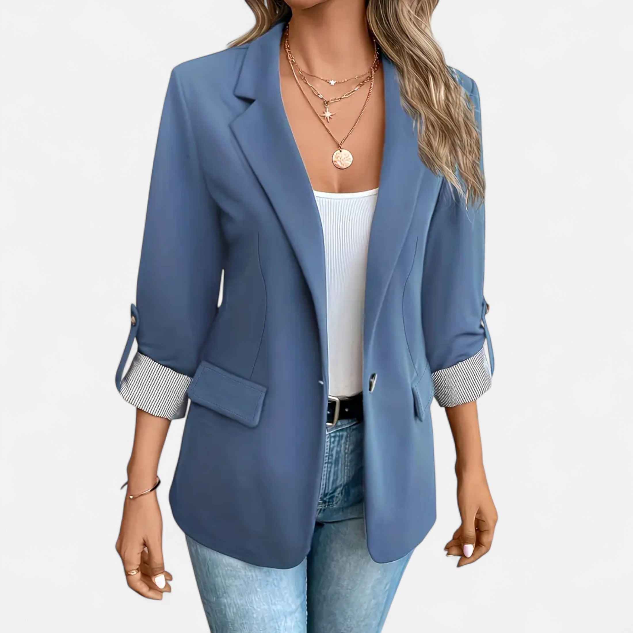 Eliaro Moda | Blazer de Estilo Clásico para Mujer