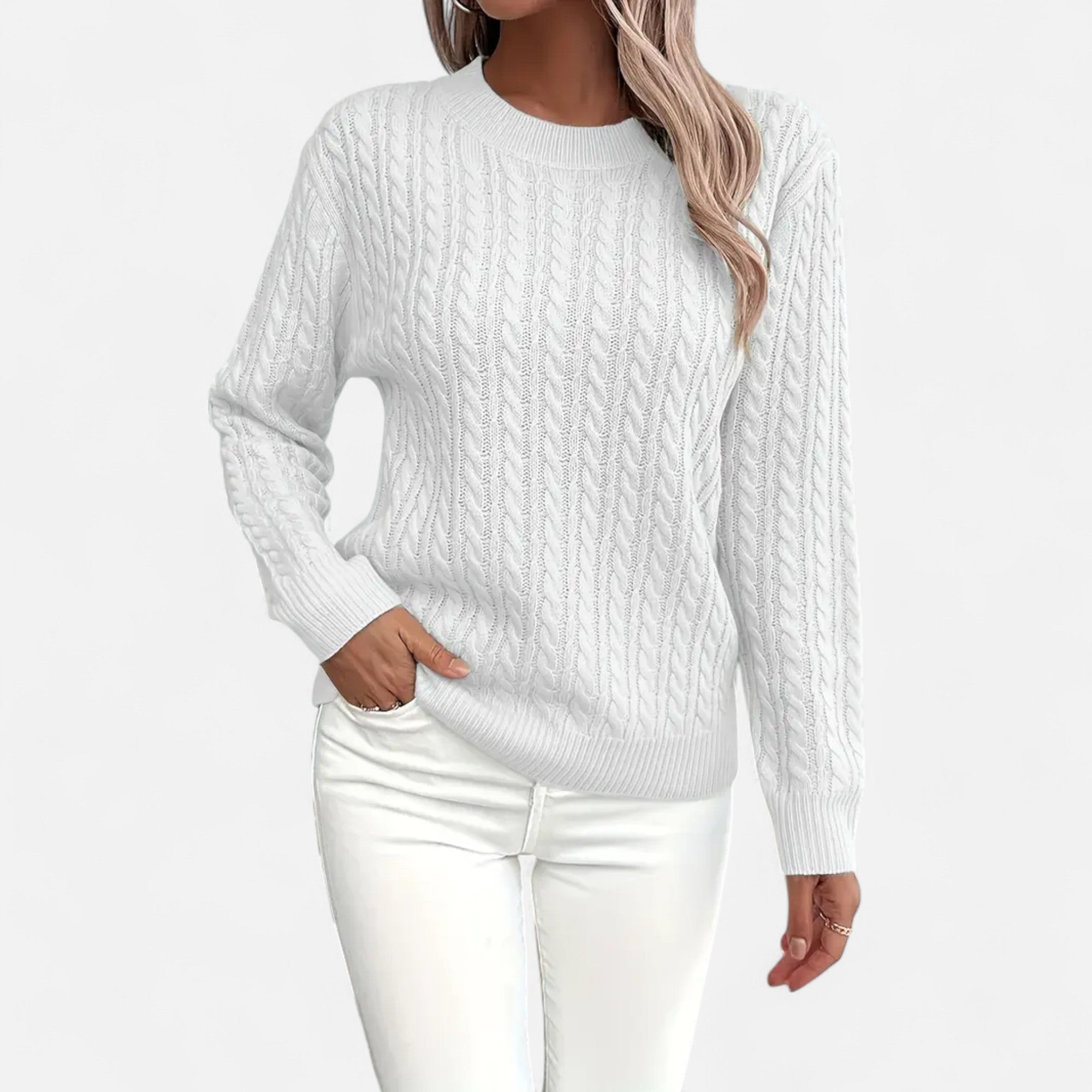 Eliaro Moda | Pull Hiver Acrylique Silhouette Classique
