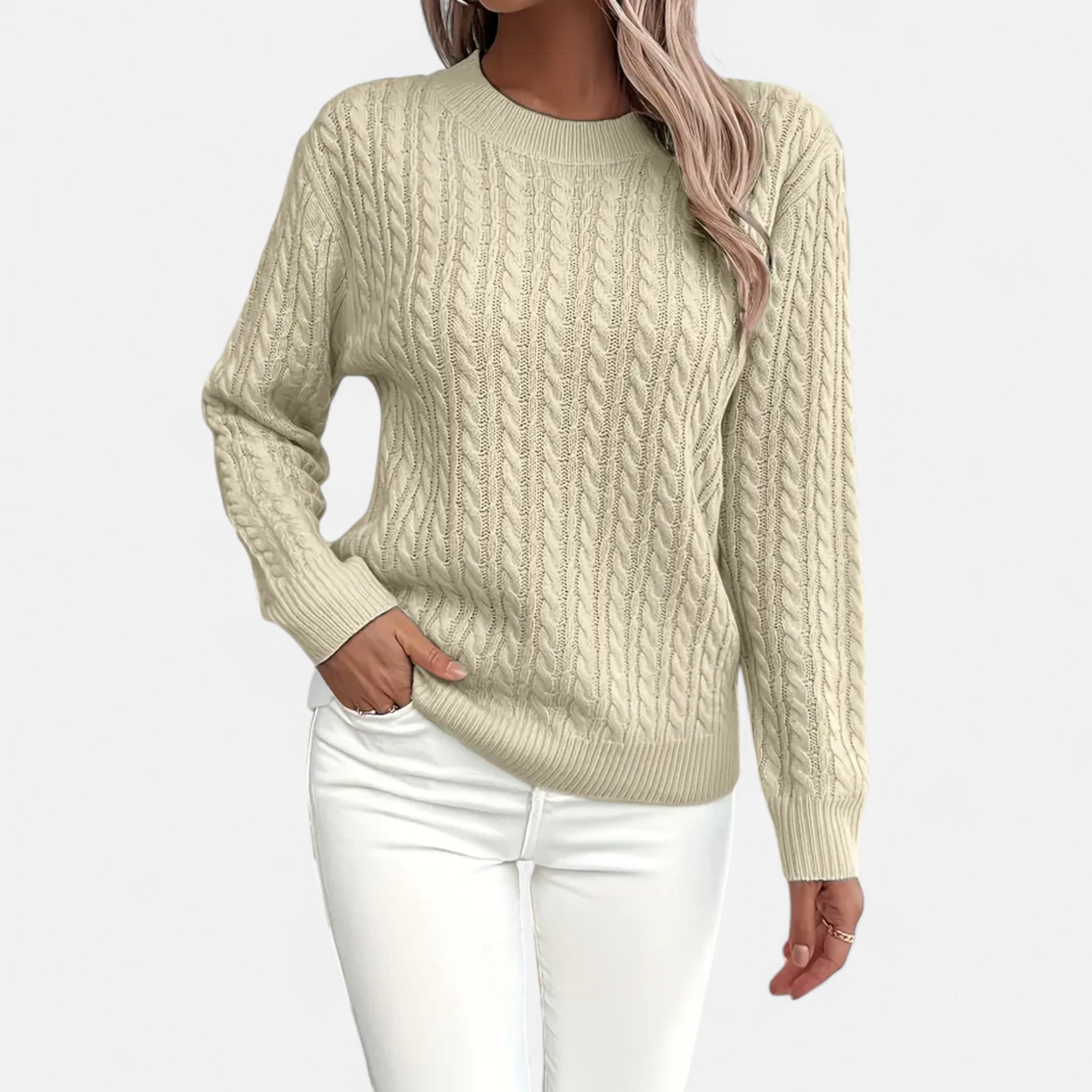 Eliaro Moda | Pull Hiver Acrylique Silhouette Classique