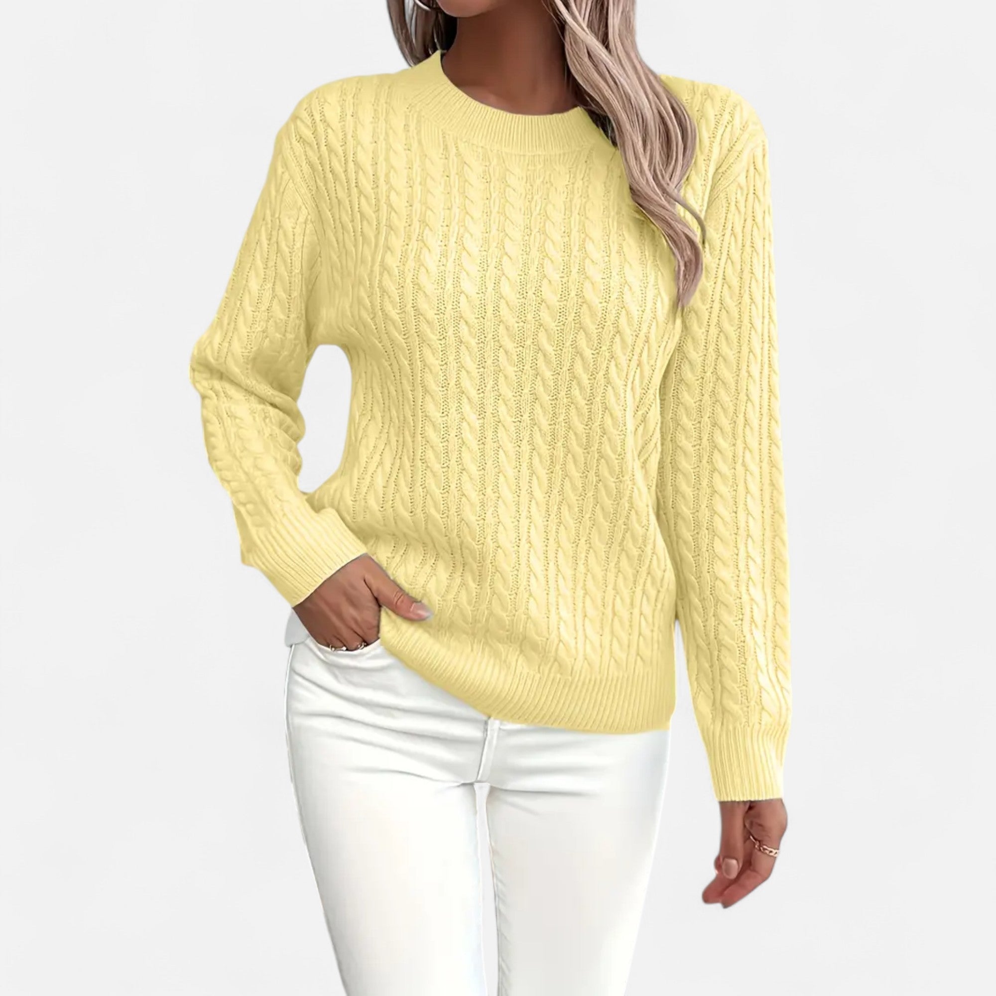 Eliaro Moda | Pull Hiver Acrylique Silhouette Classique