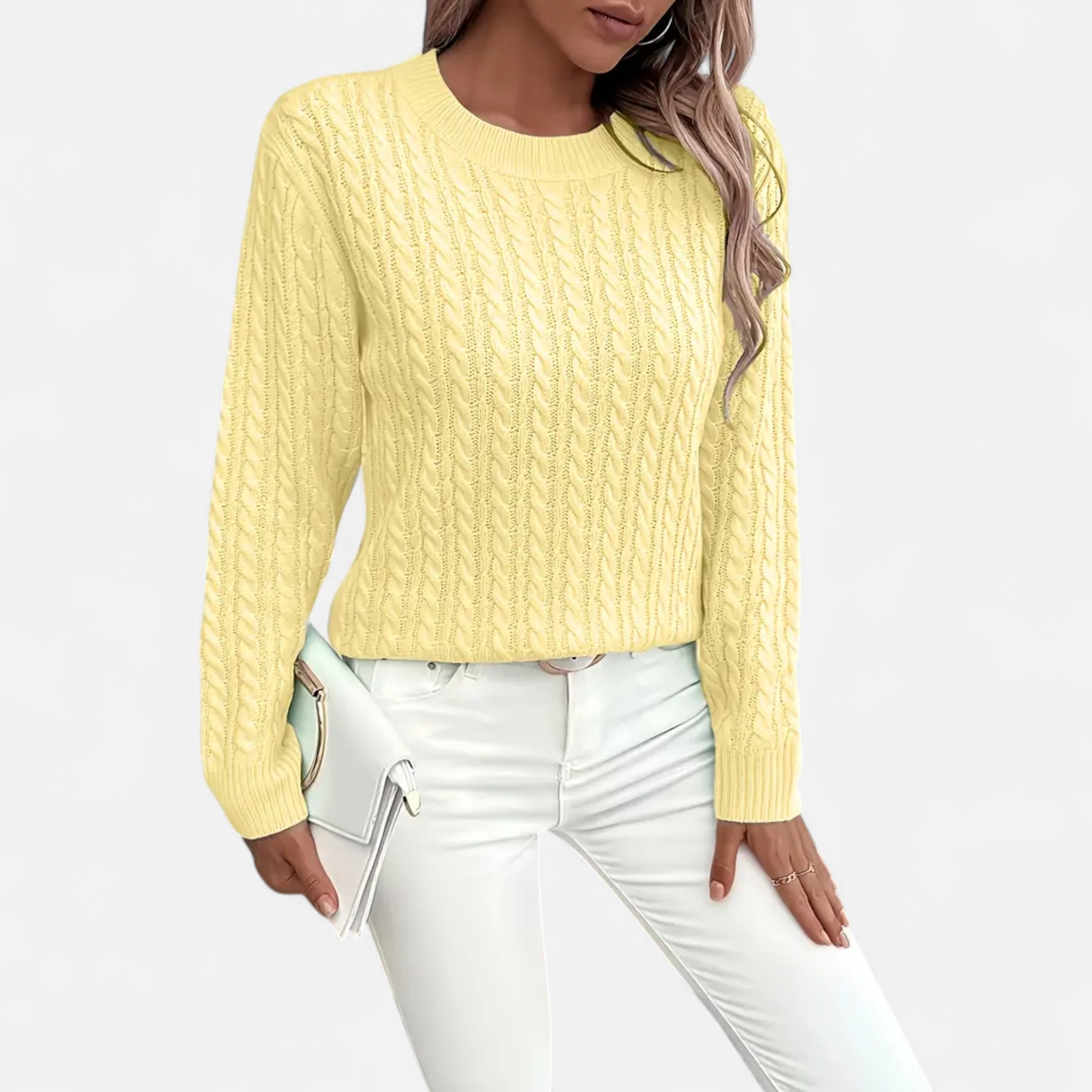 Eliaro Moda | Pull Hiver Acrylique Silhouette Classique