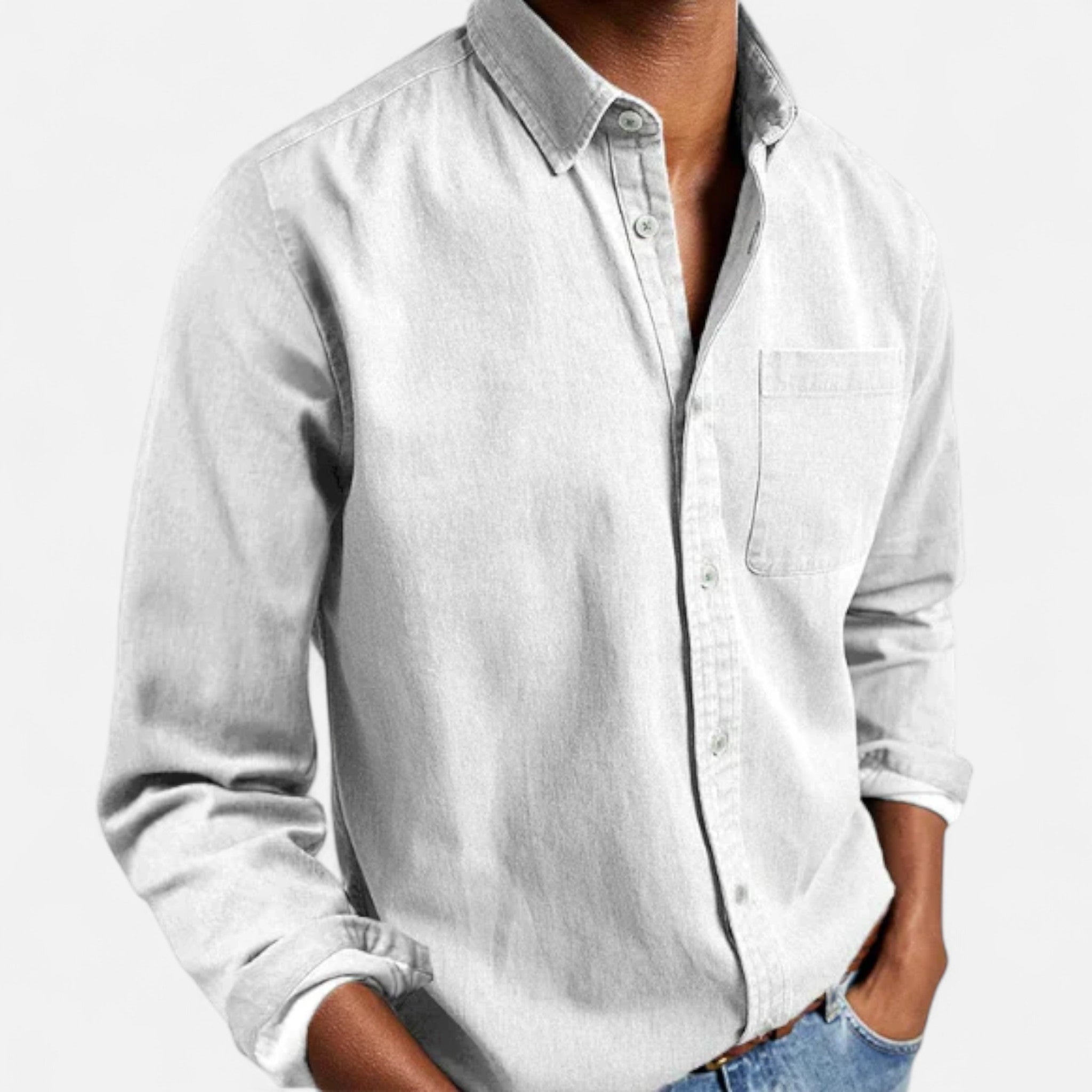 Eliaro Moda | Chemise Denim Homme Coton Premium Style Classique