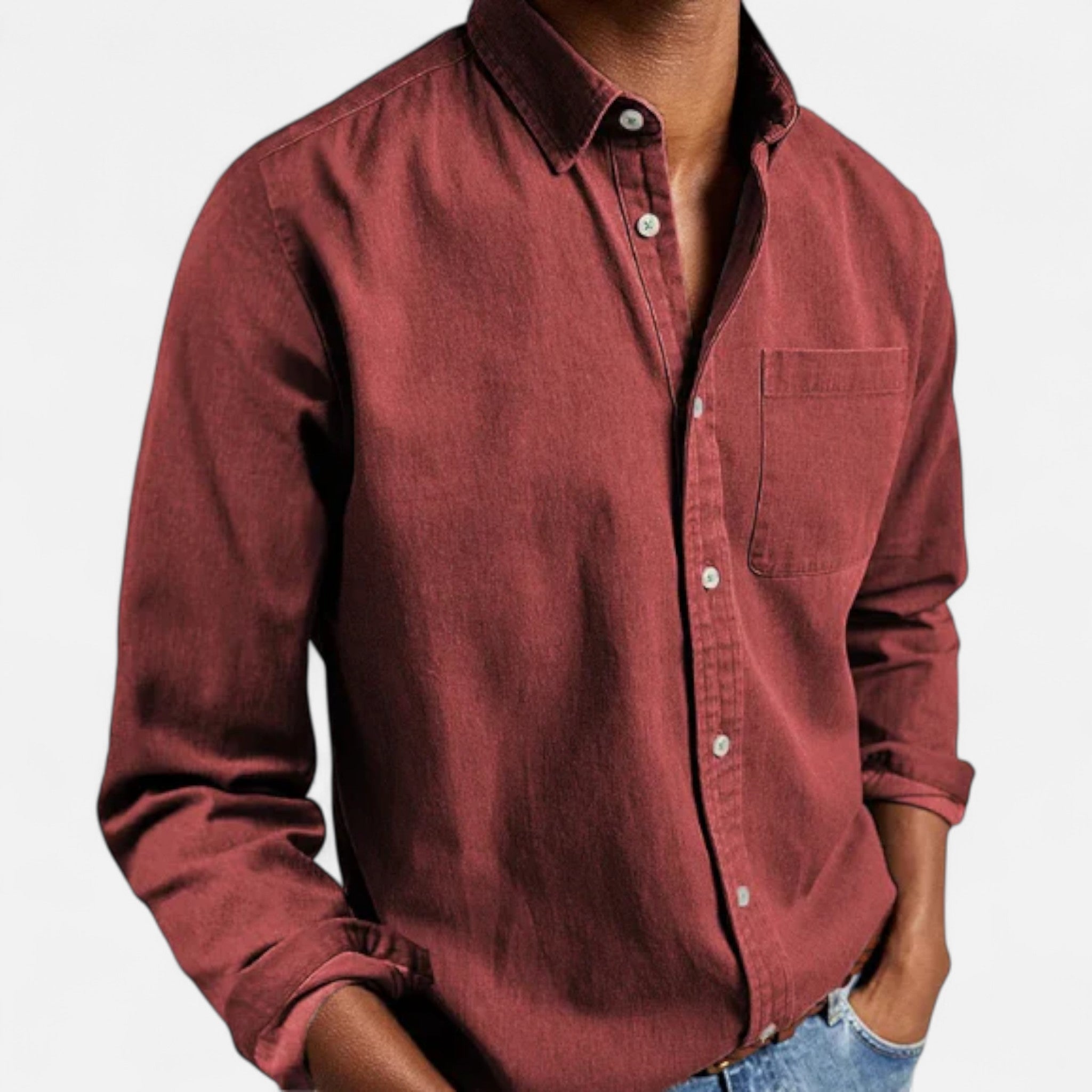 Eliaro Moda | Chemise Denim Homme Coton Premium Style Classique