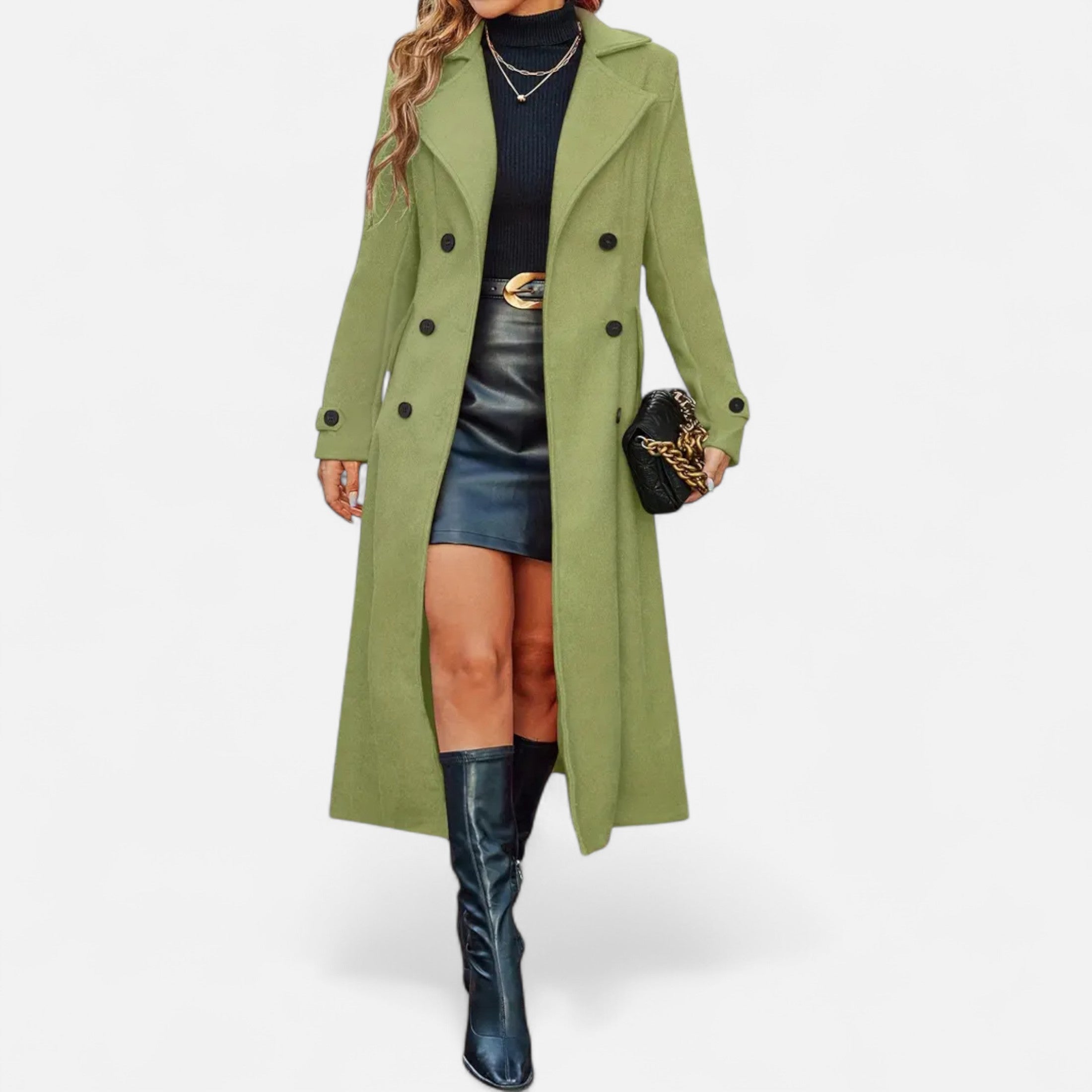 Eliaro Moda | Abrigo Largo de Invierno para Mujer