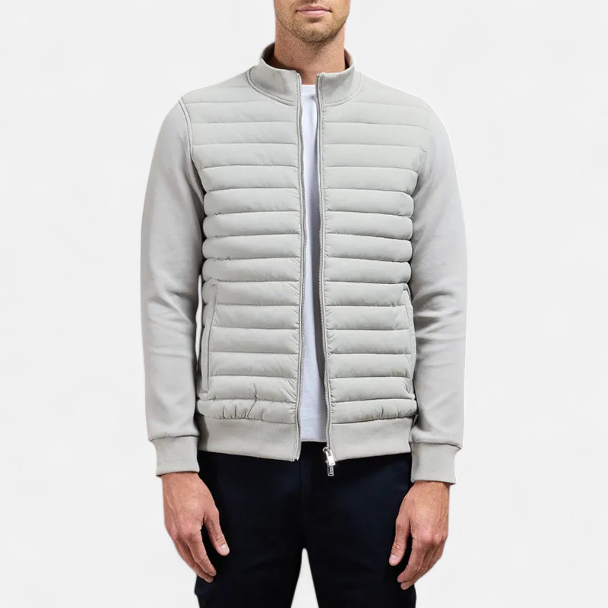 Eliaro Moda | Chaqueta Hombre Invierno Ligera Cuello Alto